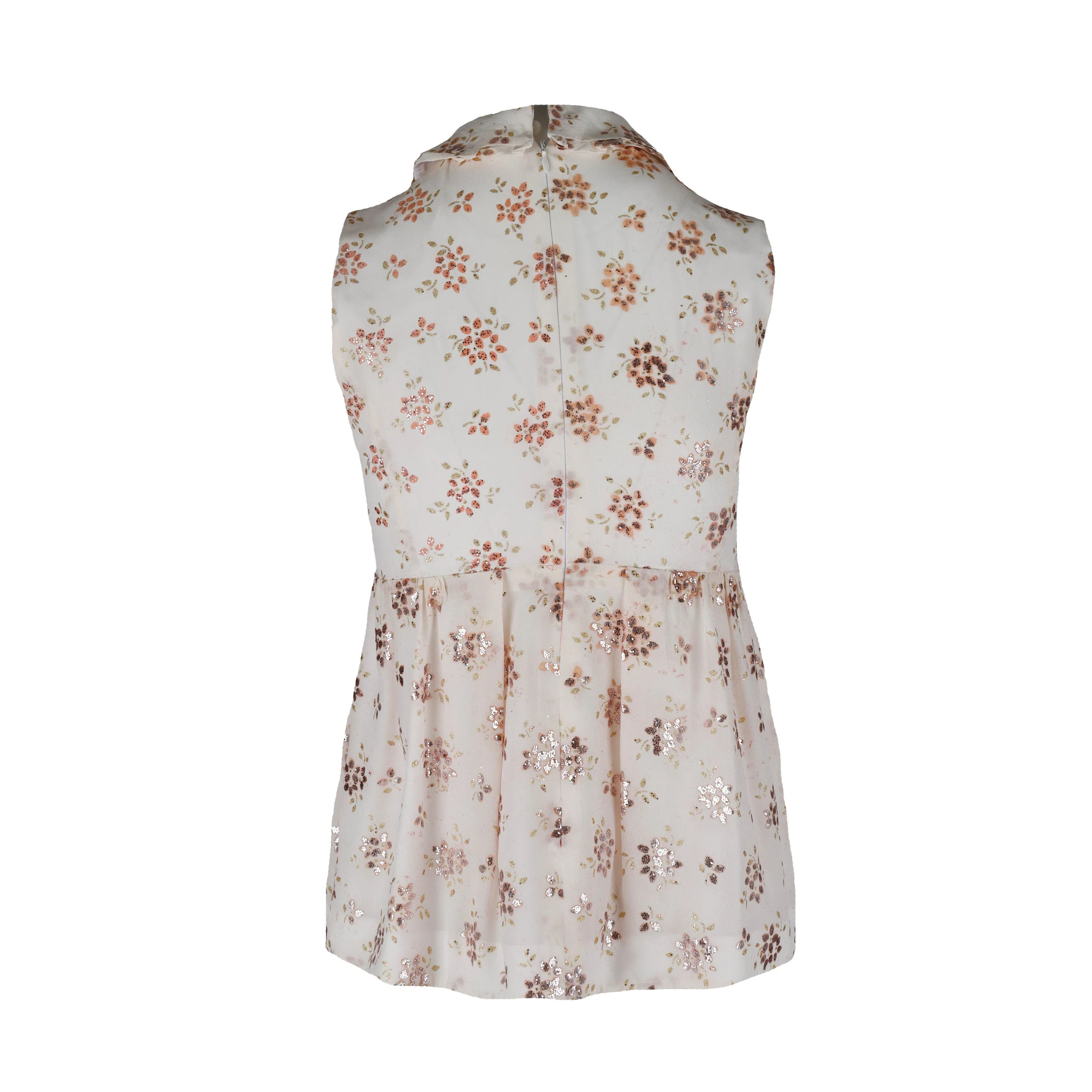 Women's Miu Miu Glitter Printed Top - '10s - Image 2