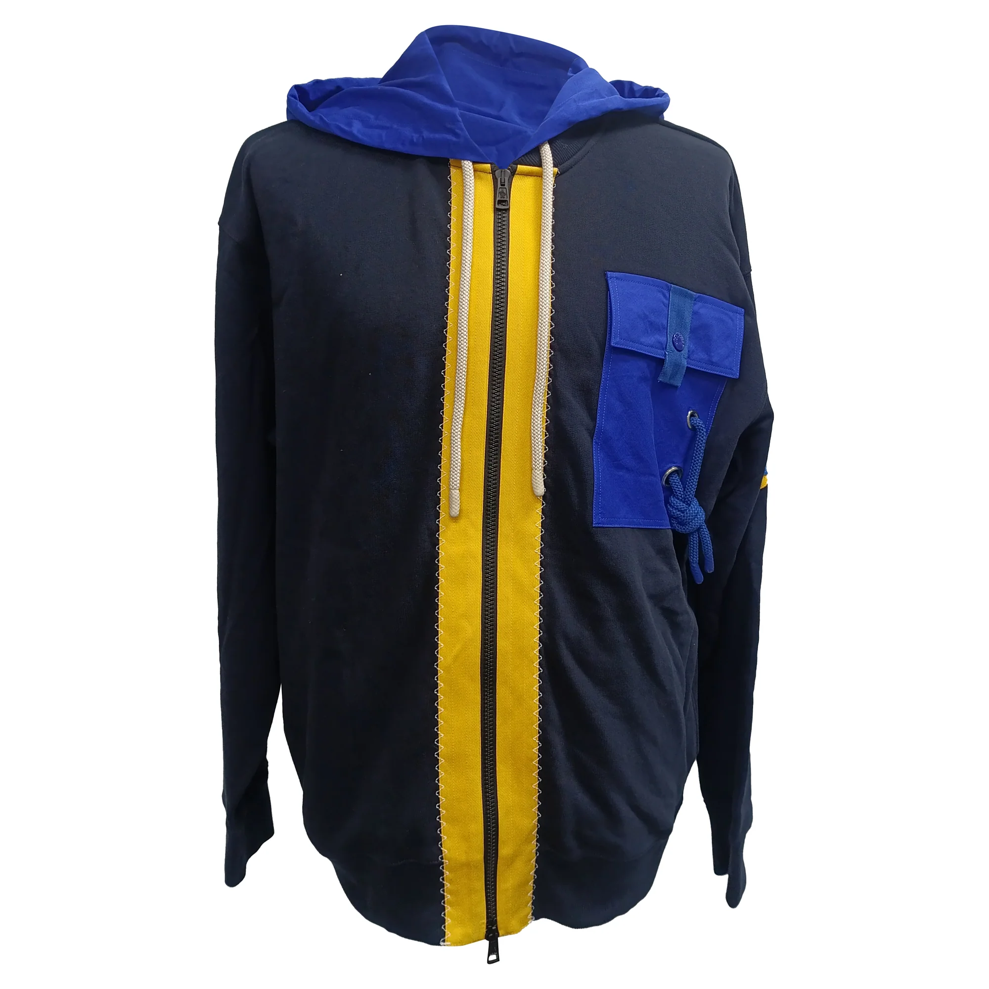 Men's Moncler Genius 1 Moncler x JW Anderson Hooded Sweatshirt in Multicolor Cotton
