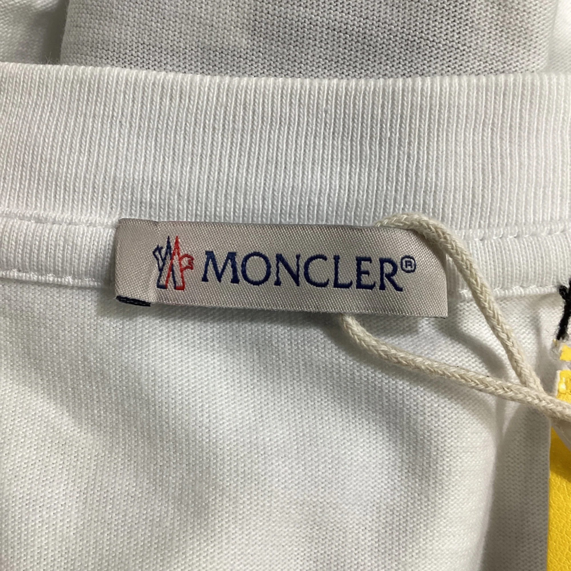 Men's Moncler Genius 1952 T-Shirt in White Cotton - Image 5