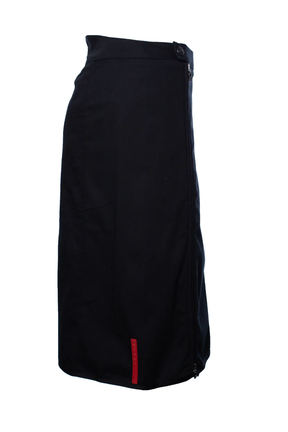 Women's Prada, Black skirt with zippers - Image 3