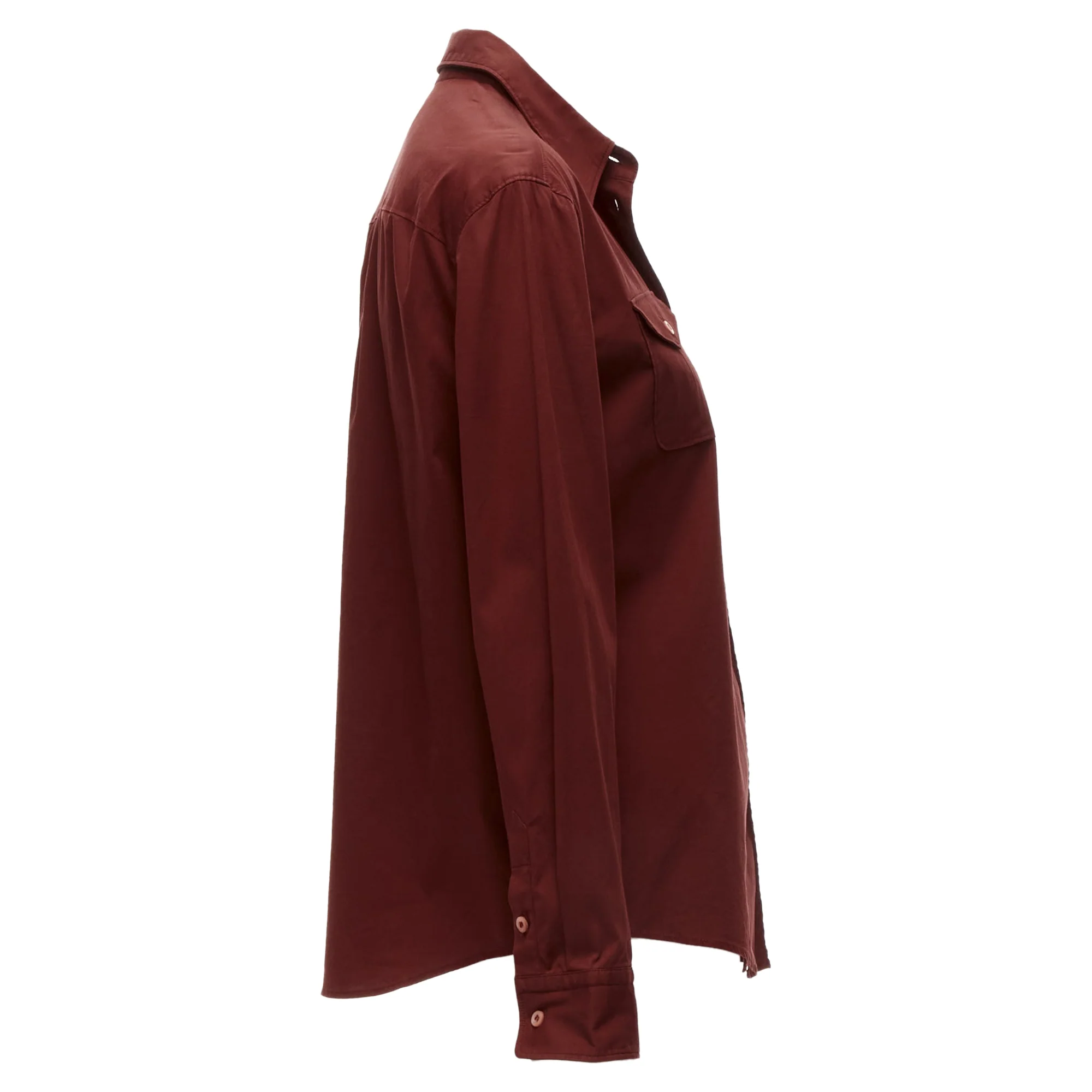 Women's Prada double pocket button dress shirt - Image 4