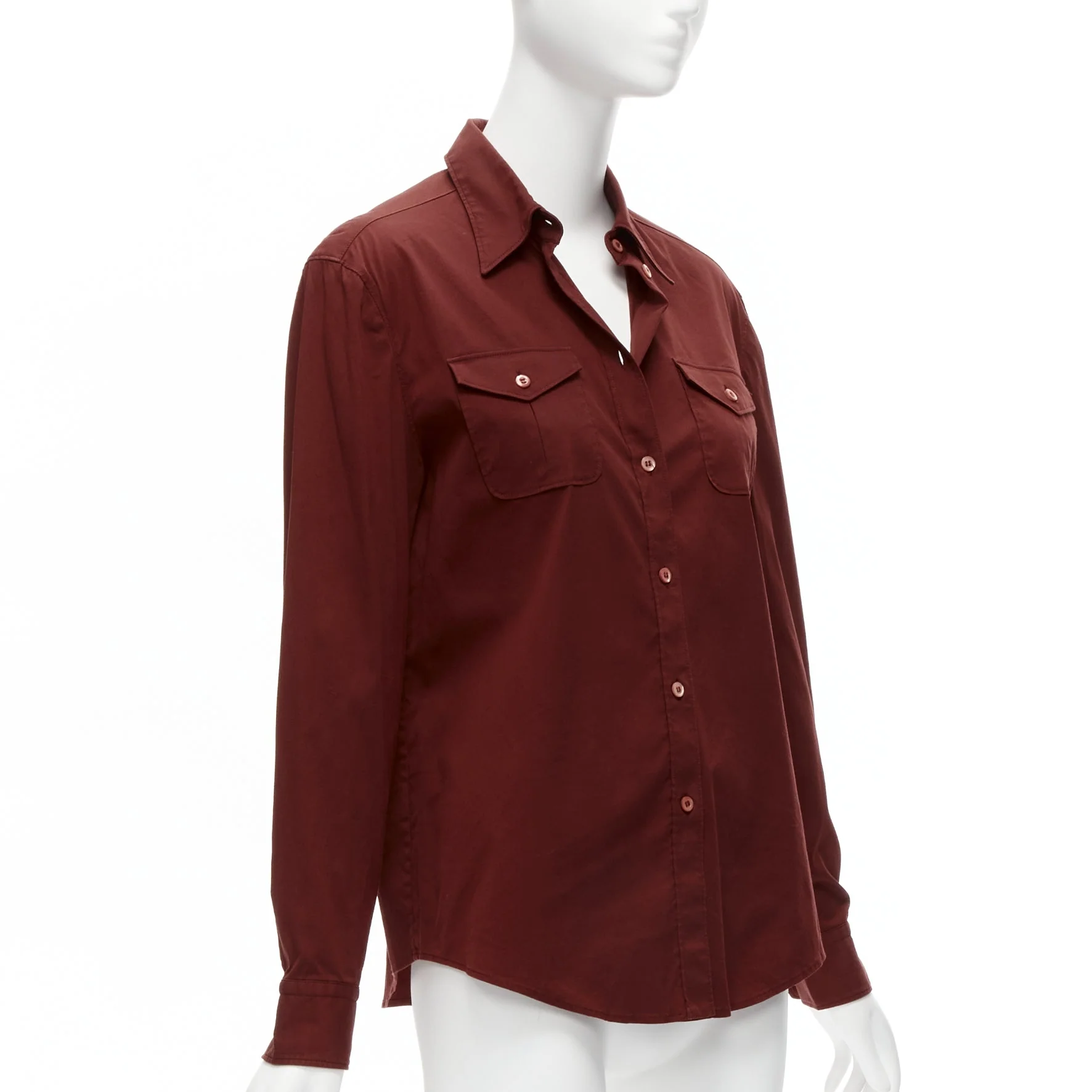 Women's Prada double pocket button dress shirt - Image 9