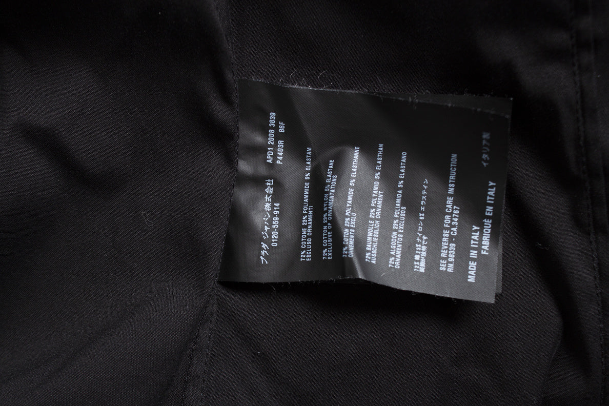 Women's Prada shirt with stones on the collar. - Image 7