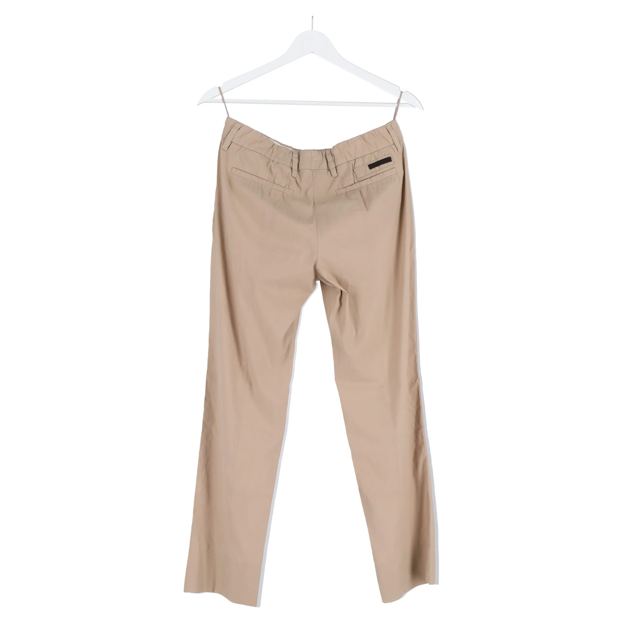 Women's Prada Trousers in Beige Cotton - Image 5