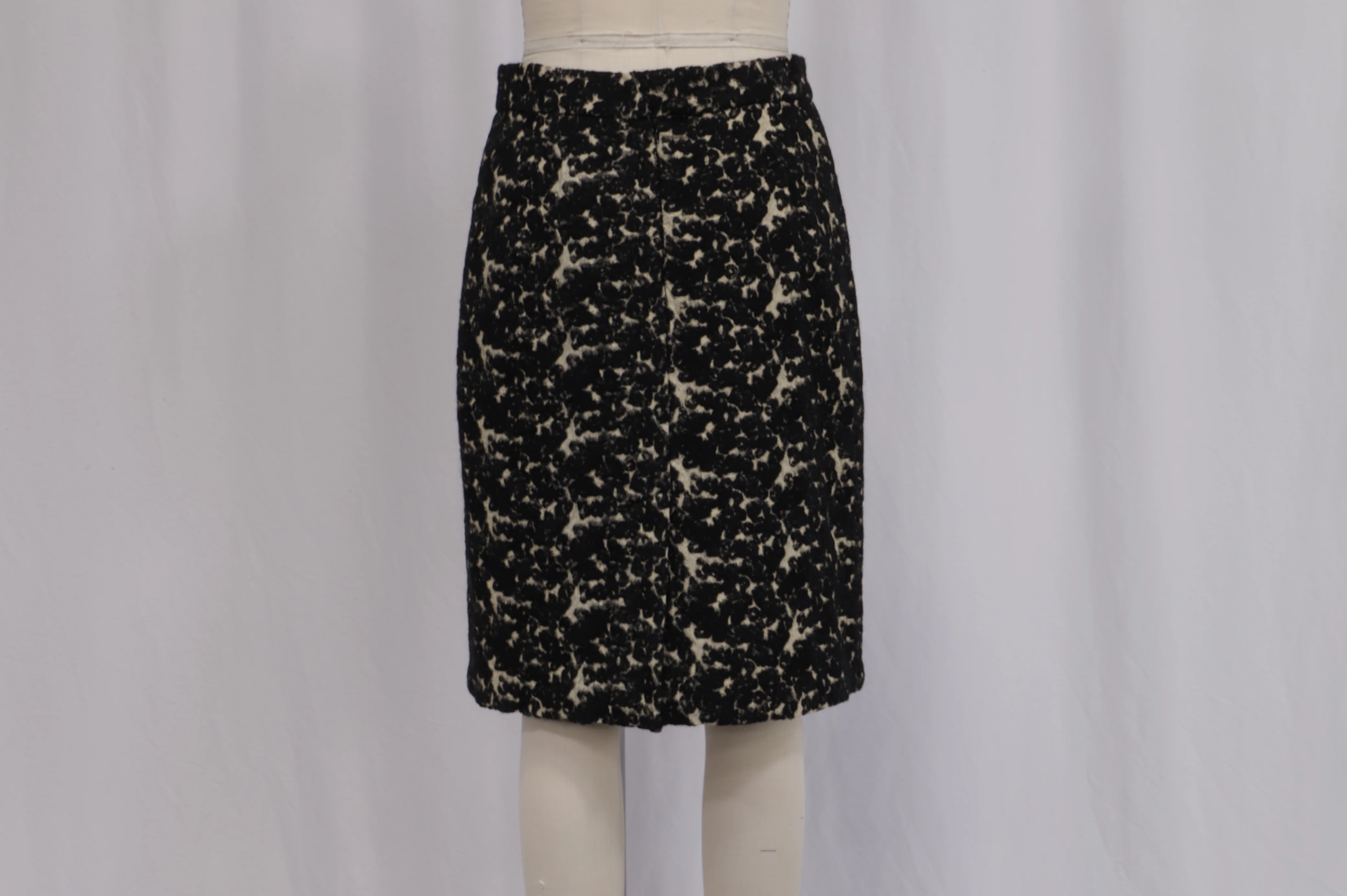 Women's Proenza Schouler Knee Length Printed Skirt in Multicolor Wool - Image 8