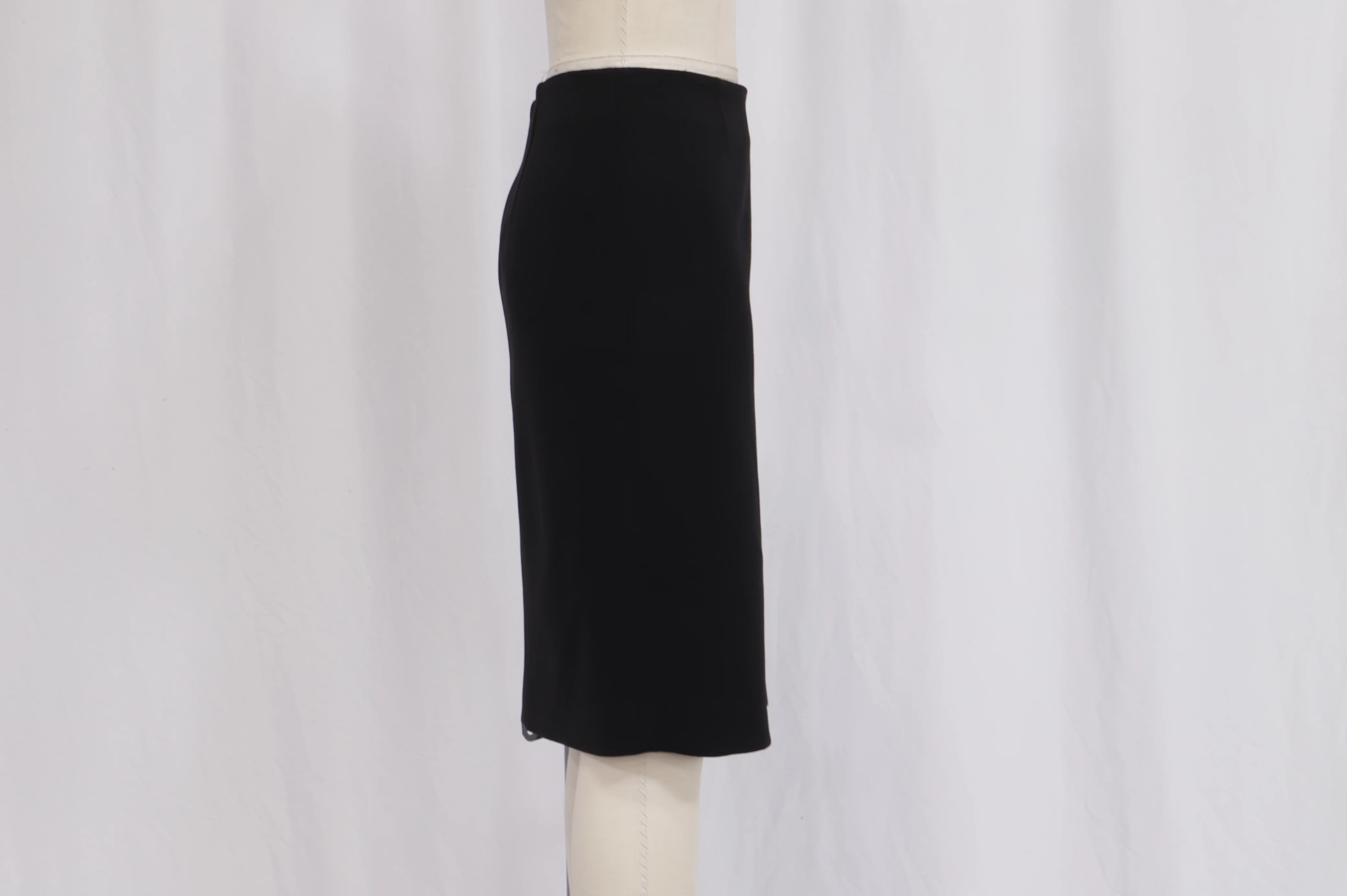 Women's Proenza Schouler Knee Length Skirt in Black Wool - Image 7