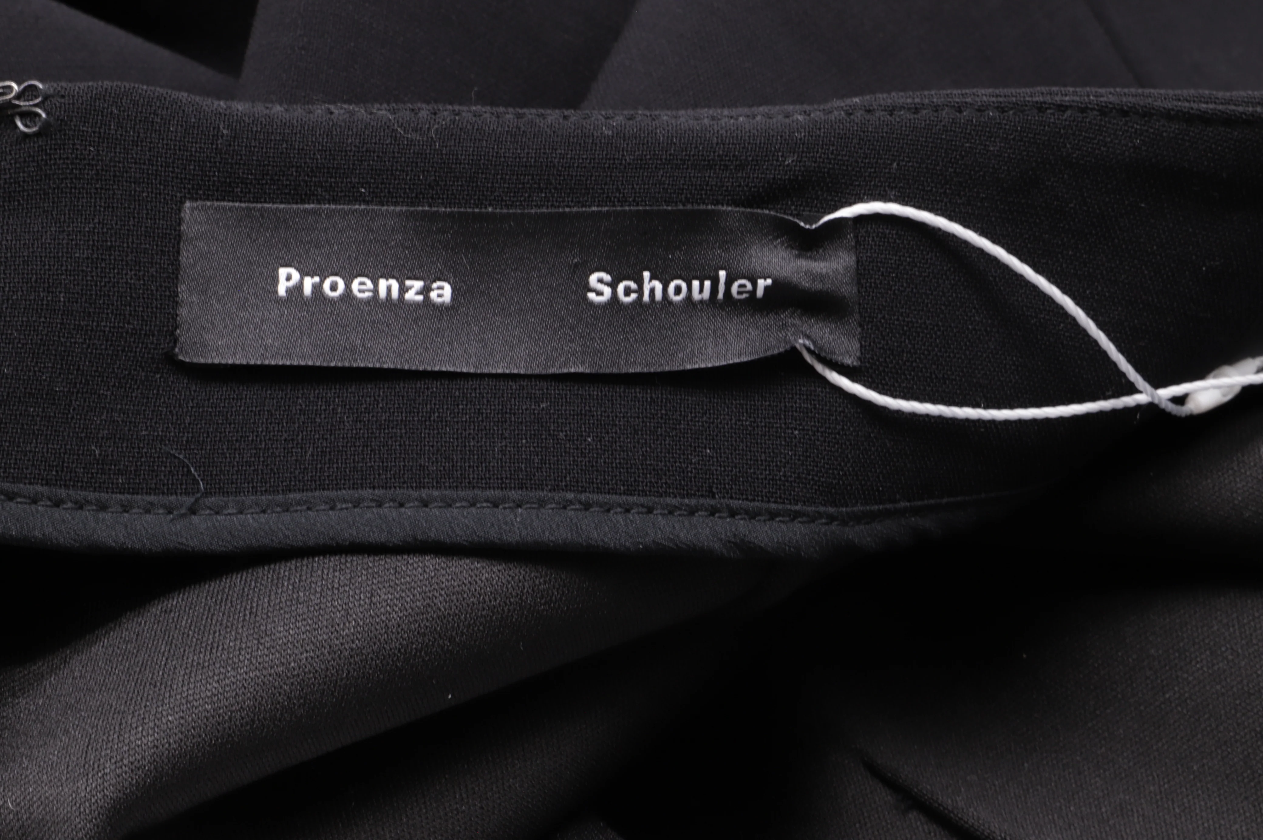 Women's Proenza Schouler Knee Length Skirt in Black Wool - Image 9