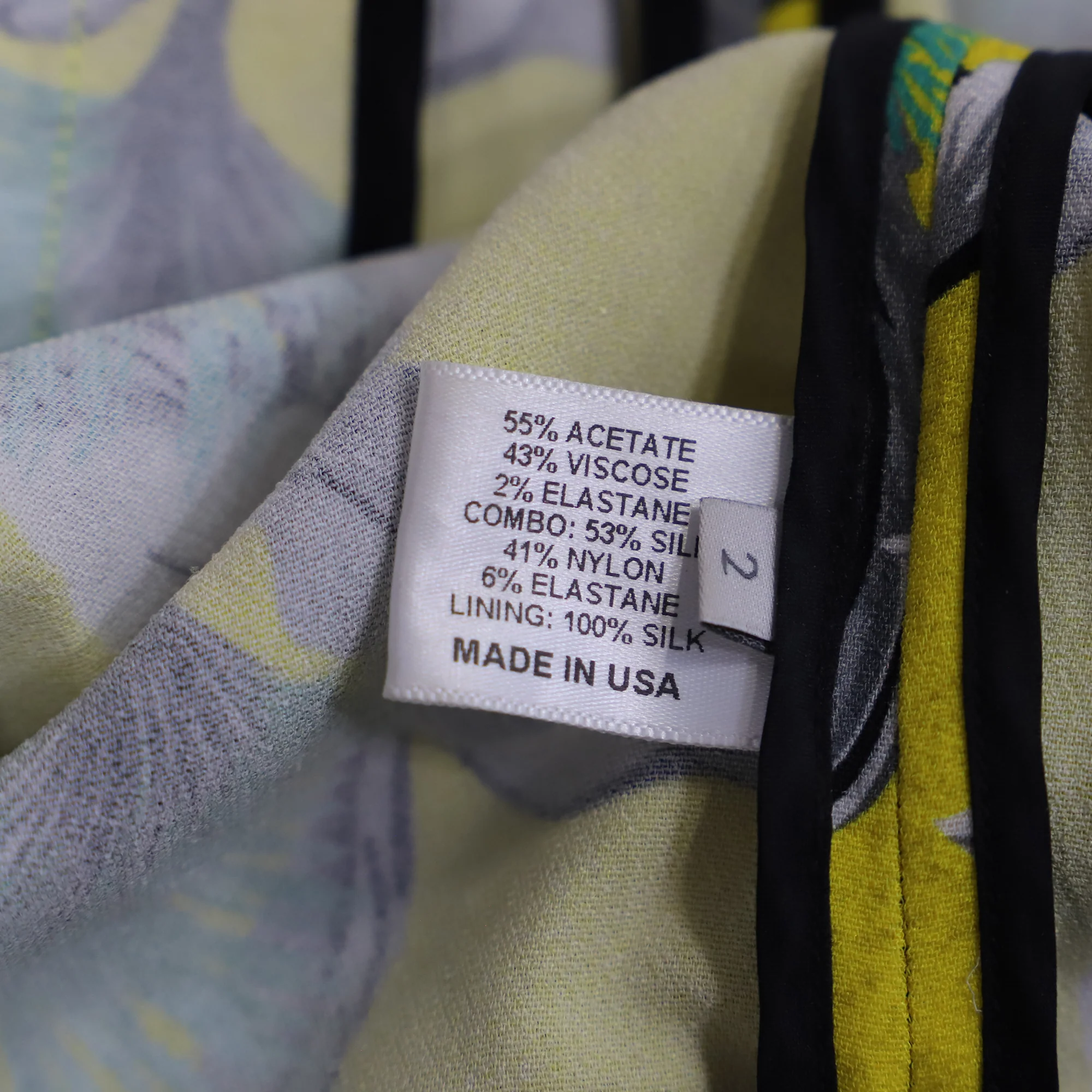 Women's Proenza Schouler Printed Mini Dress in Yellow Acetate - Image 5