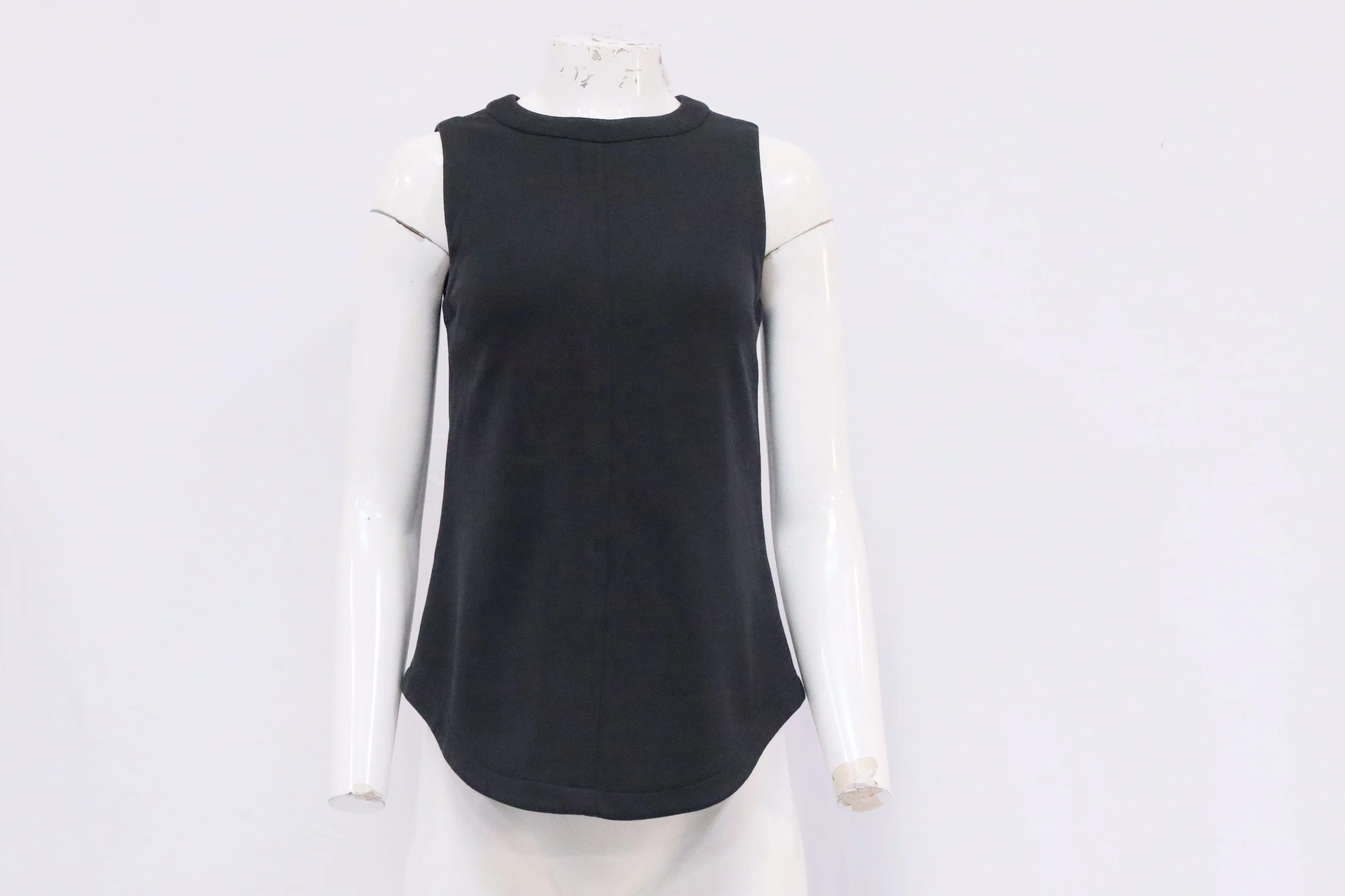 Women's  Proenza Schouler Tank Top in Black Cotton - Image 7