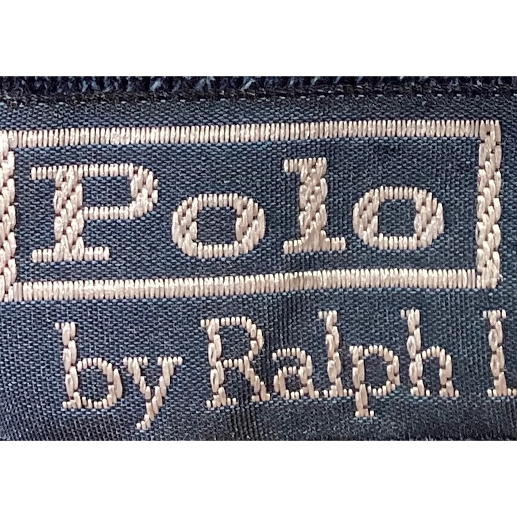 Men's Polo Ralph Lauren Big Pony Custom Slim Fit Mesh Polo Shirt in Navy Blue Cotton - Image 6