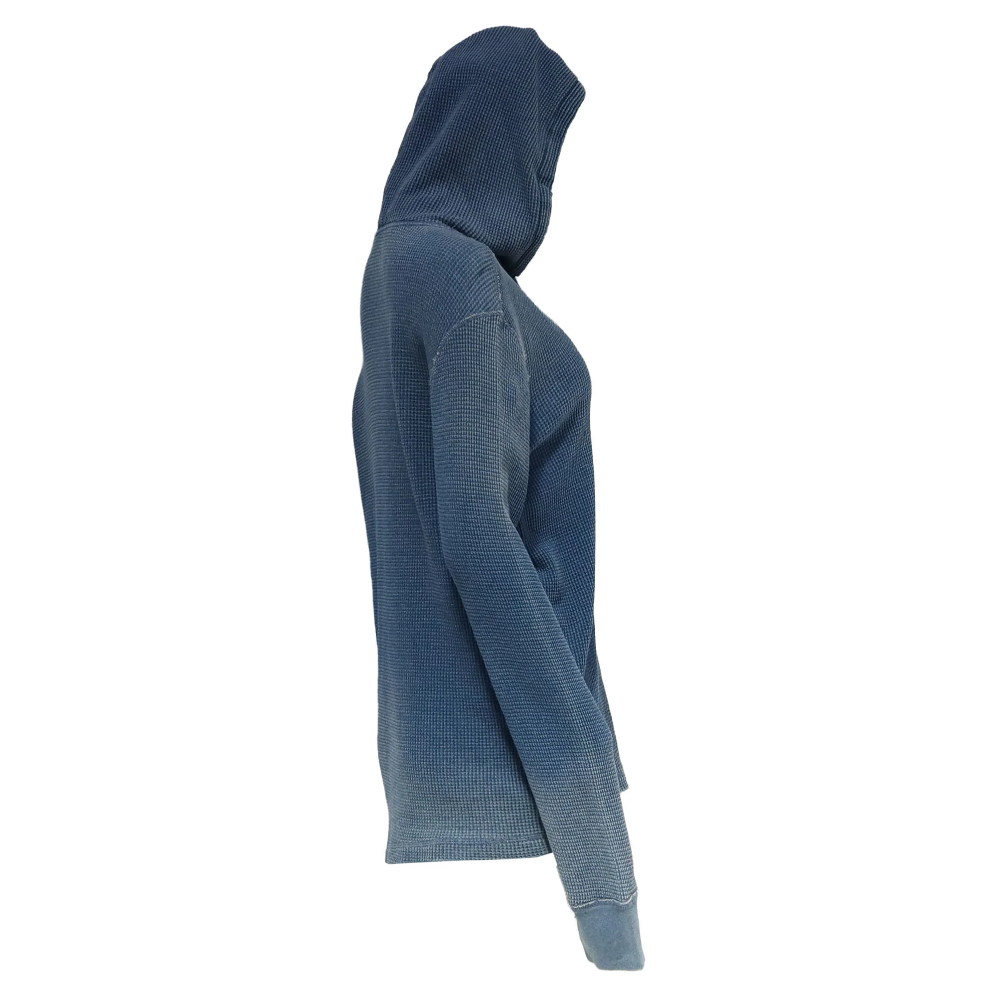 Men's Polo Ralph Lauren Dyed Hoodie in Light Blue Cotton - Image 3