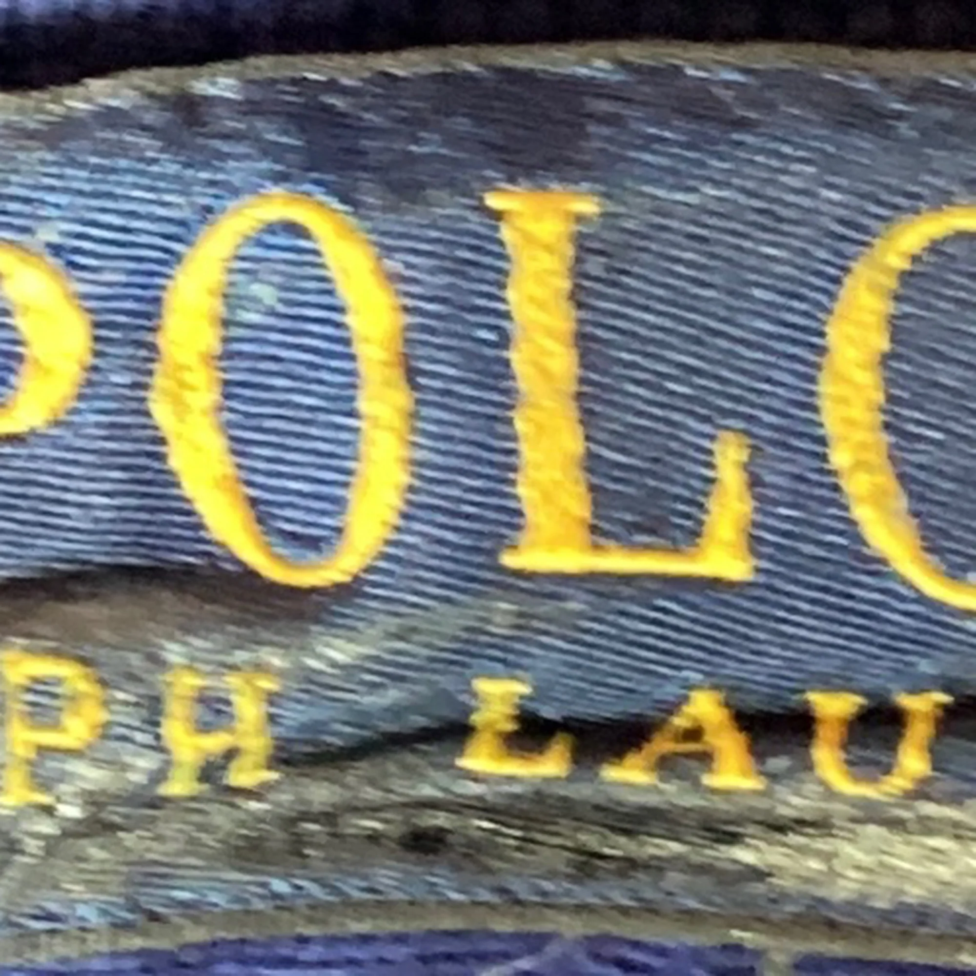 Men's Polo Ralph Lauren Striped Polo Shirt in Blue Cotton - Image 5