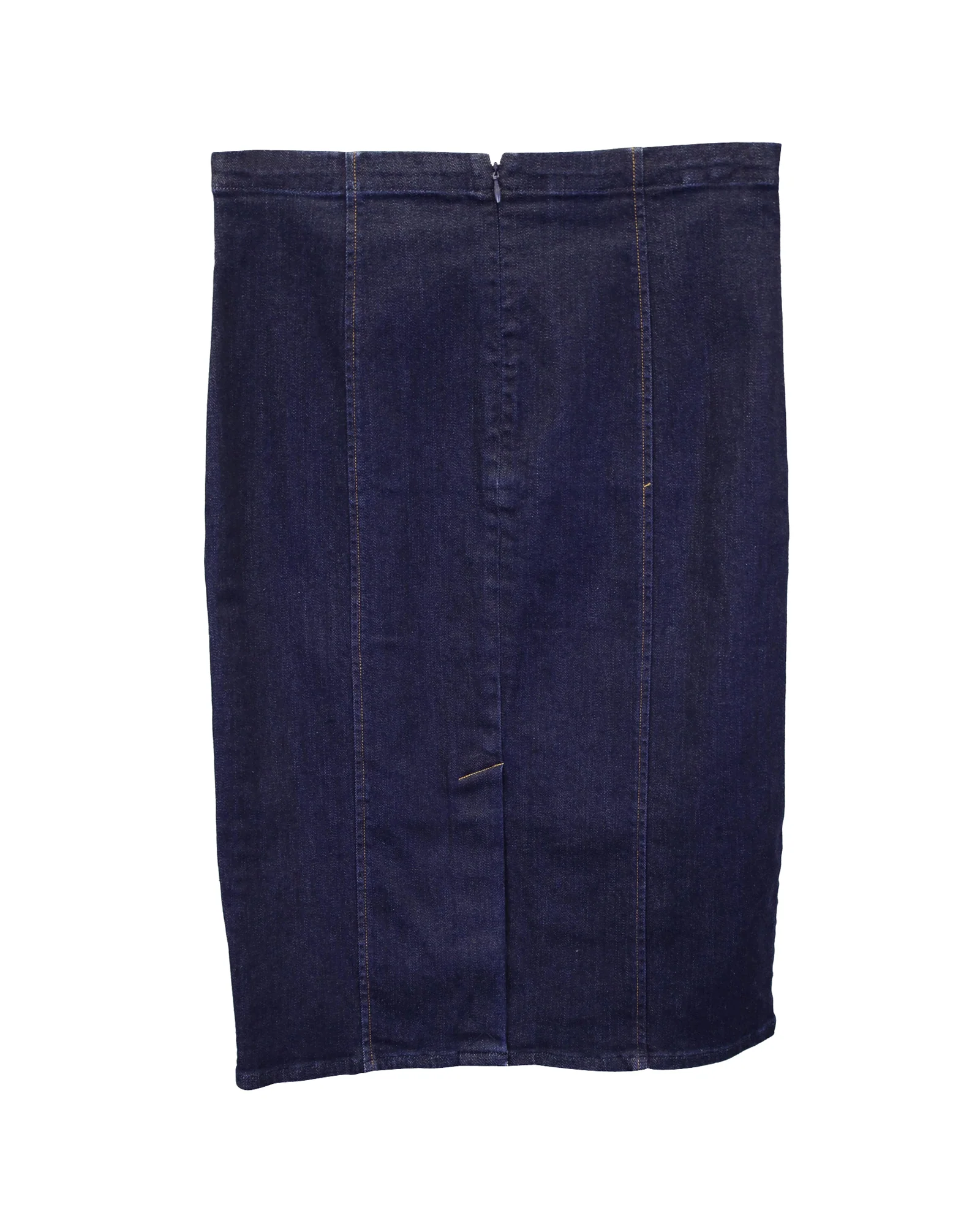 Women's Polo Ralph Lauren Denim Pencil Skirt in Blue Cotton - Image 2