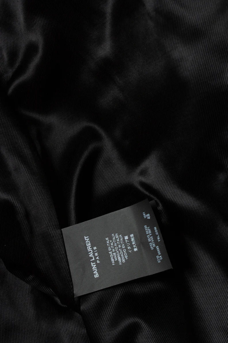 Men's Saint Laurent, 2015 multi zipper leather jacket - Image 6