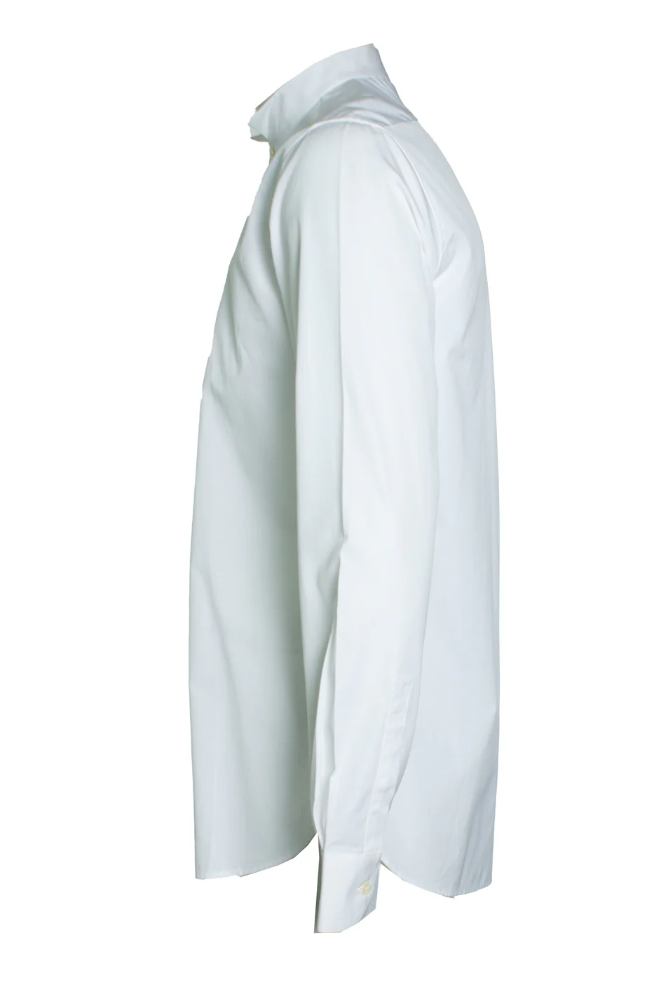 Men's Saint Laurent, Basic white shirt with round neck - Image 2