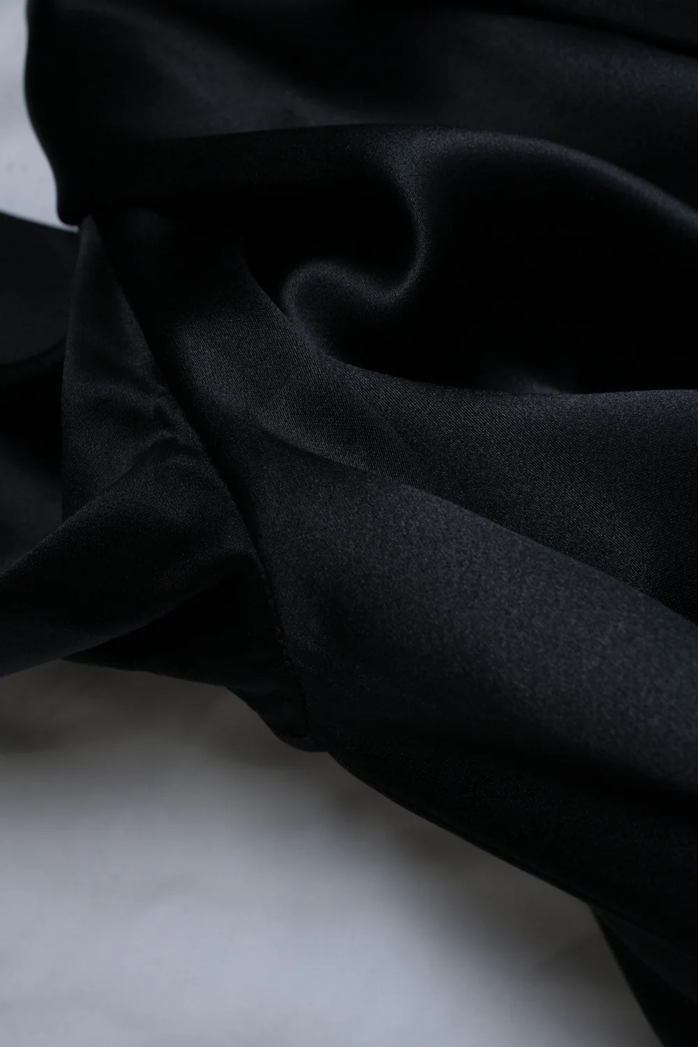 Men's Saint Laurent, black silk kimono 2022 - Image 6