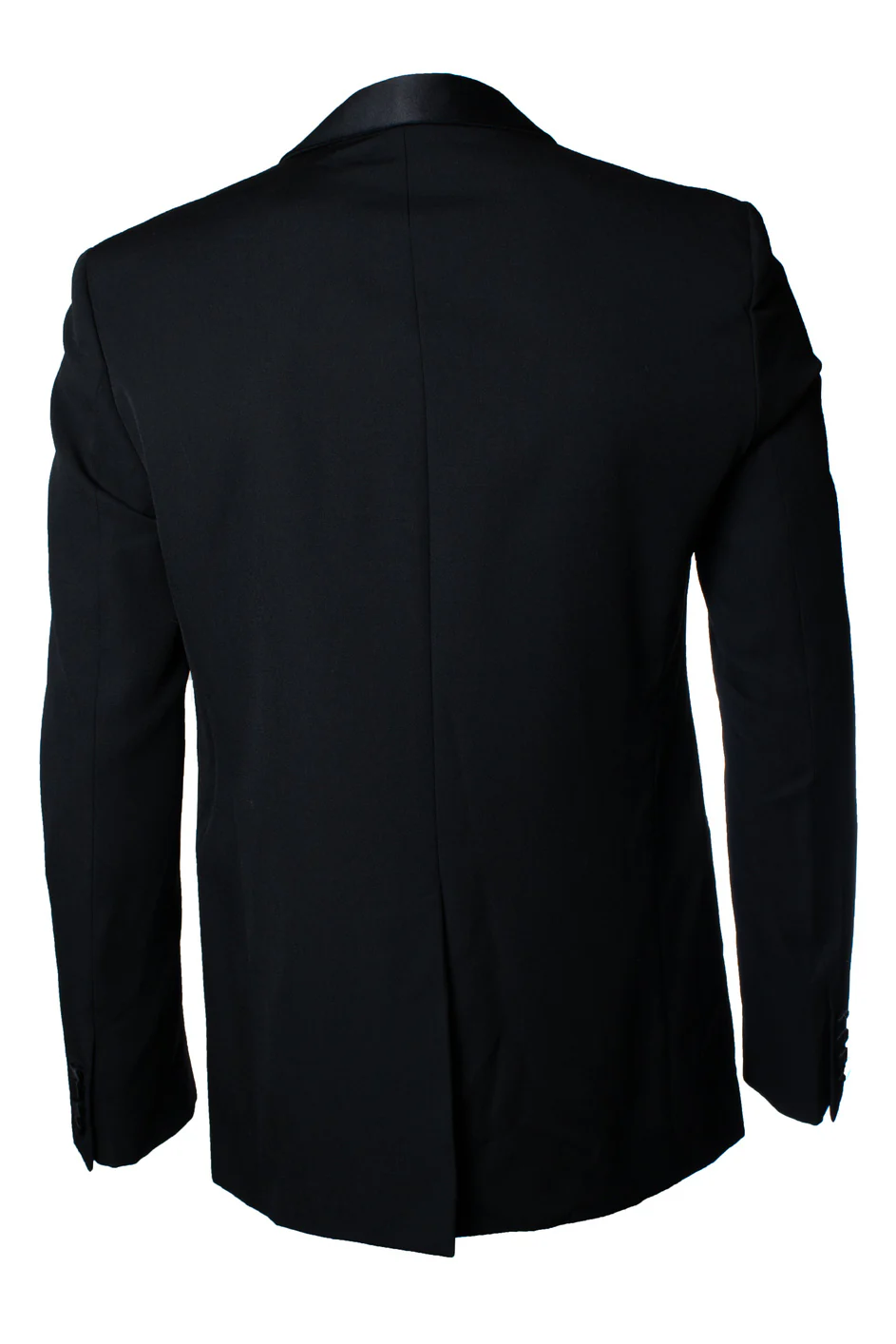 Men's Saint Laurent, black tuxedo jacket with satin revert - Image 3