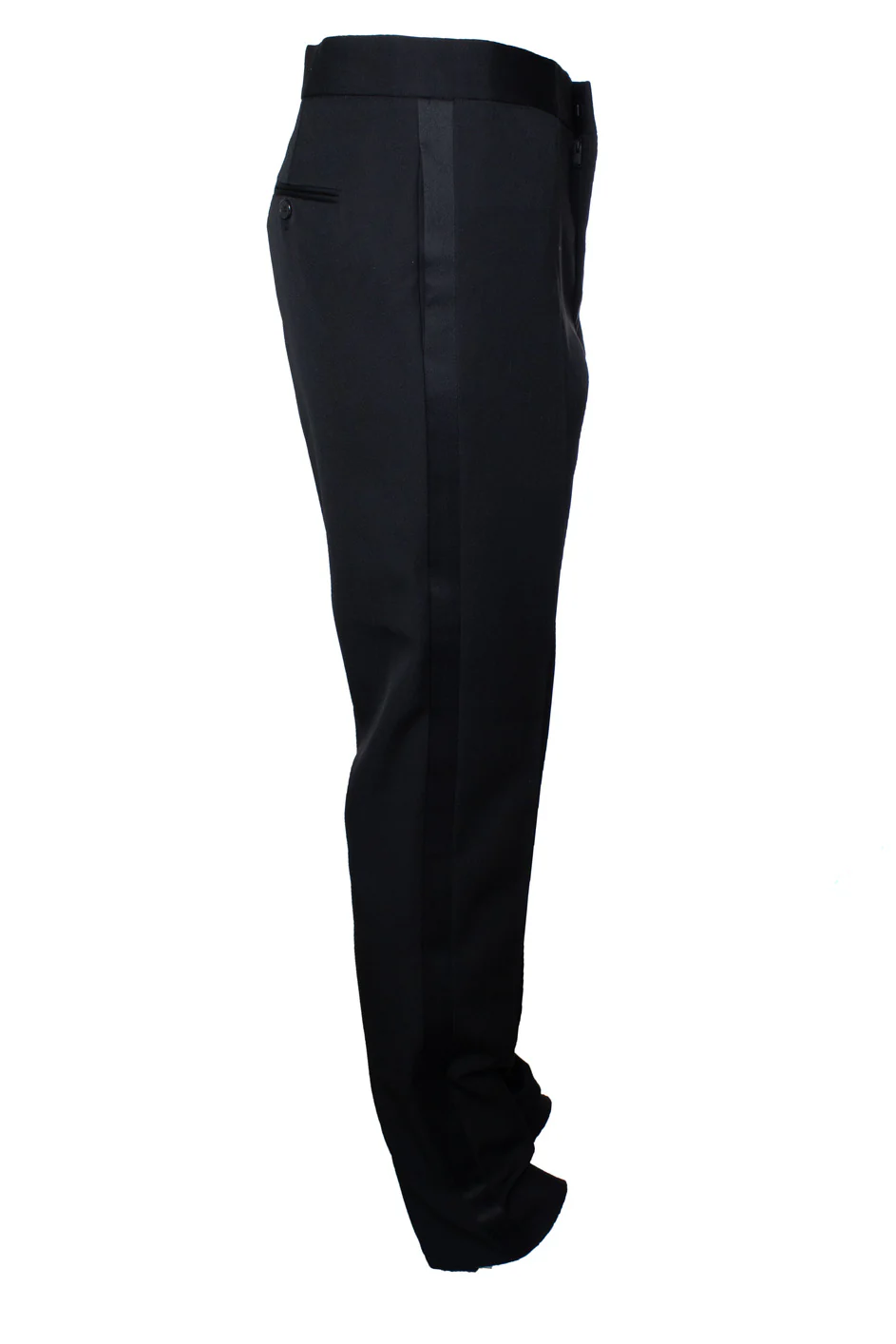 Men's Saint Laurent, black tuxedo pantalon 2017 - Image 4