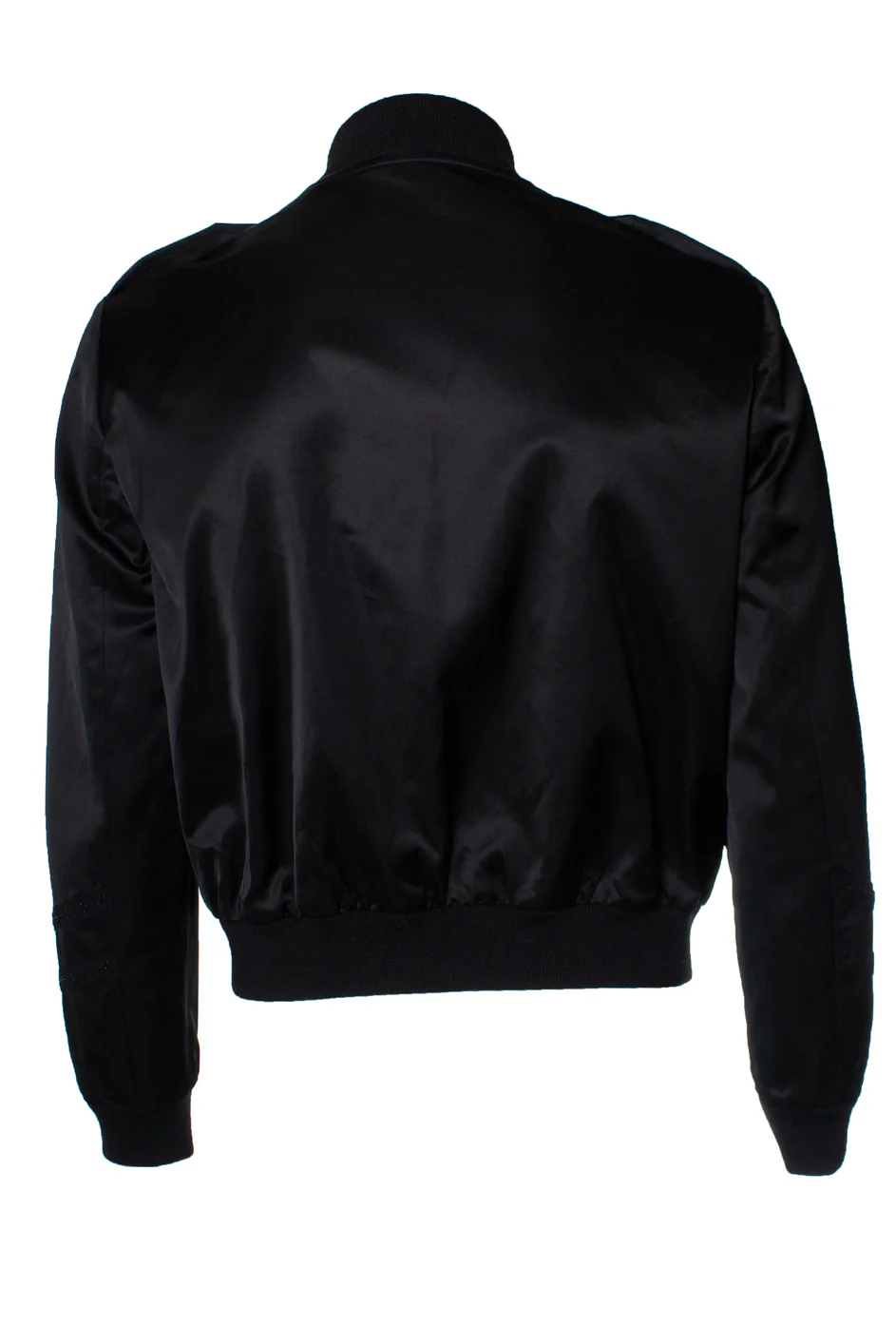 Men's Saint Laurent, Military officer bomber in satin - Image 2