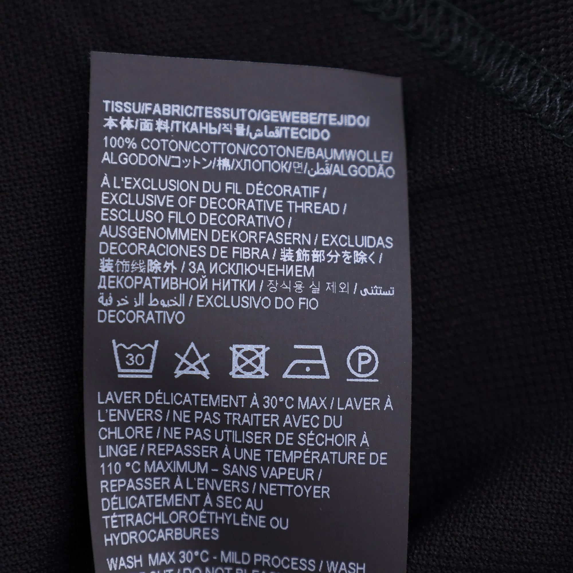 Men's Saint Laurent Paris Cassandre Polo Shirt in Black Cotton - Image 7