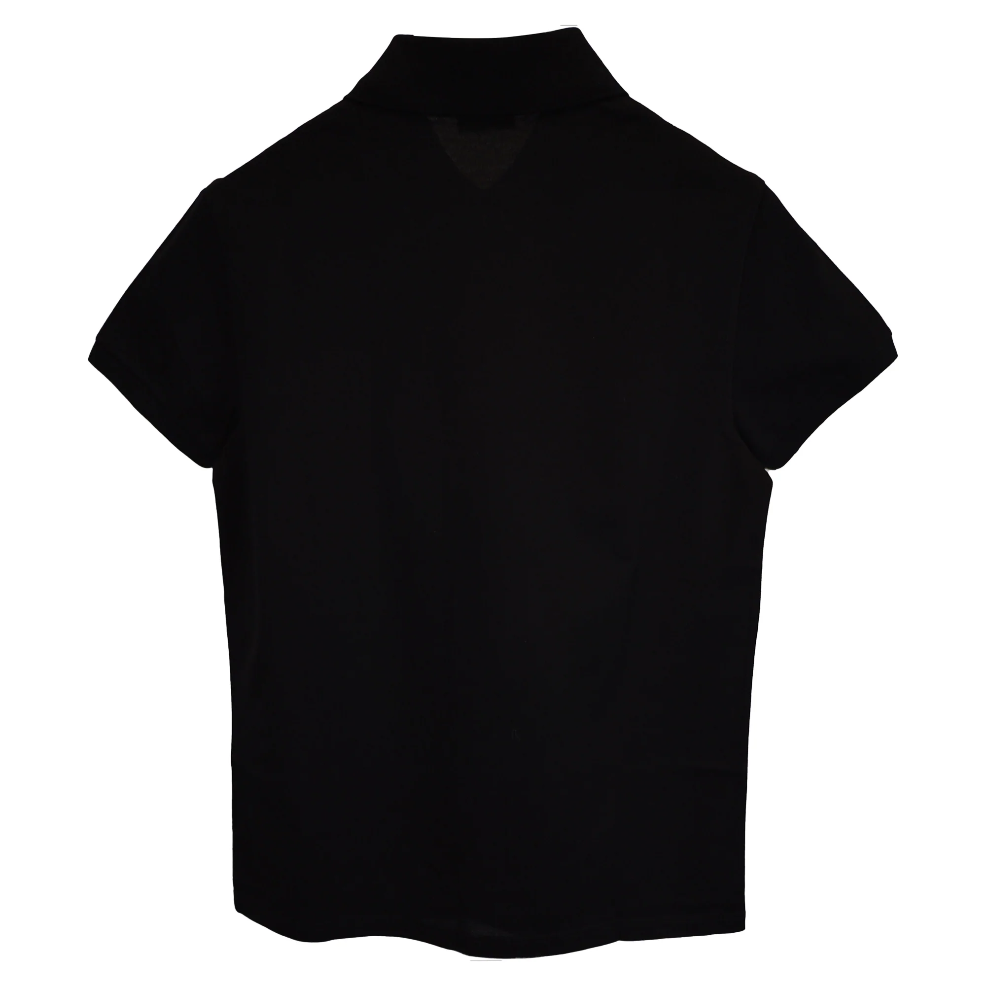 Men's  Saint Laurent Paris Cassandre Polo Shirt in Black Cotton - Image 4