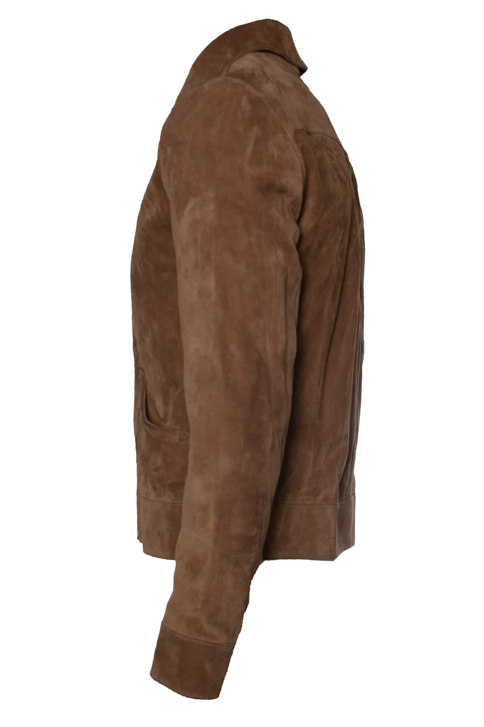 Men's Saint Laurent, Suede western jacket in cognac - Image 2