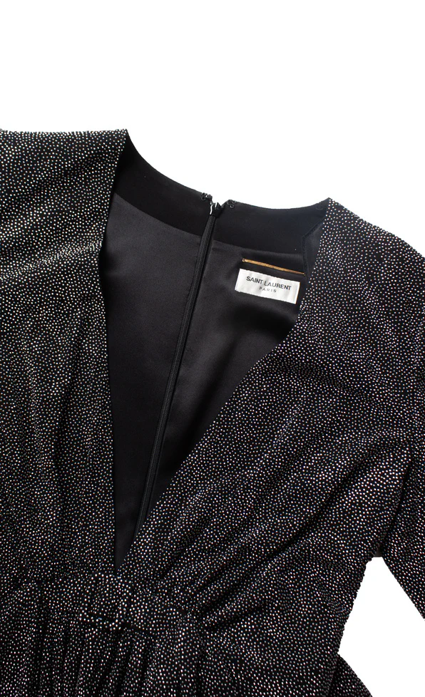 Women's Saint Laurent Embellished minidress - Image 5
