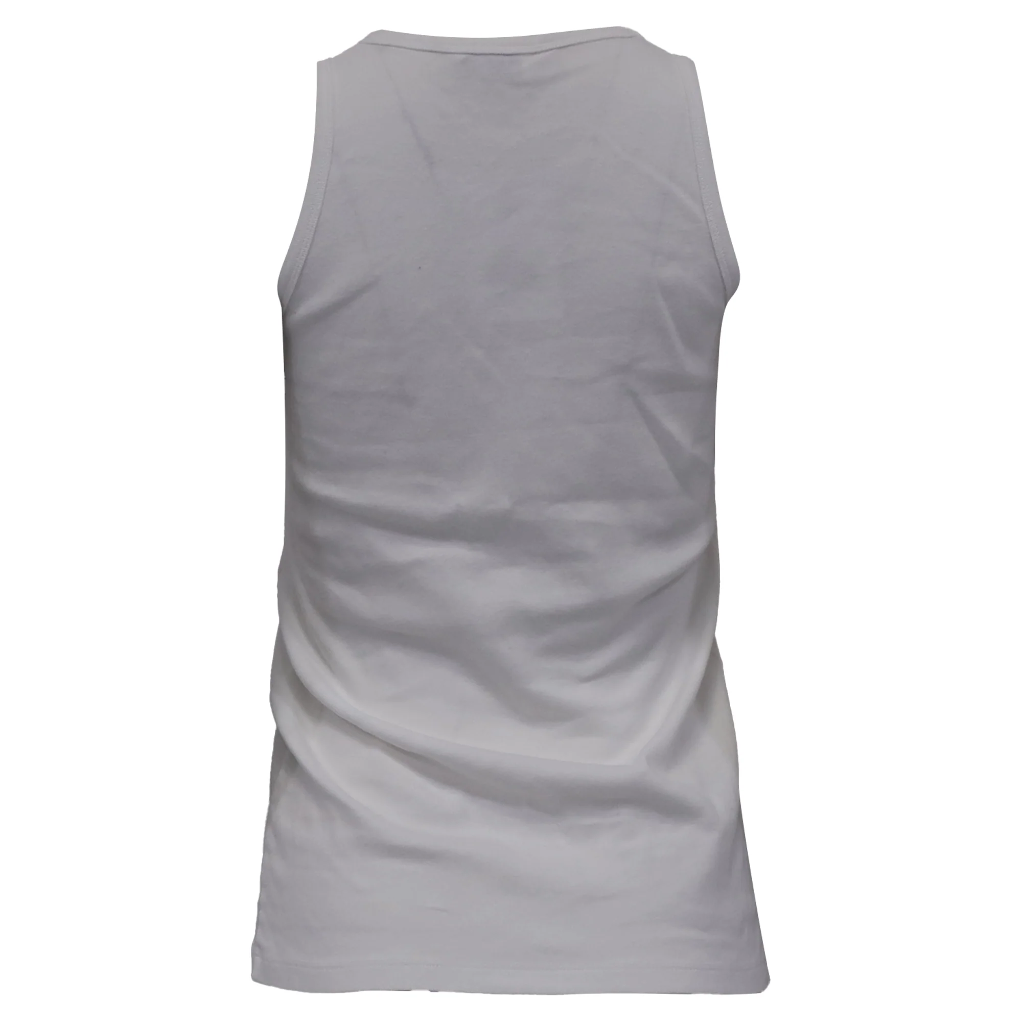 Women's Saint Laurent Knitted Tank Top in White Cotton - Image 3