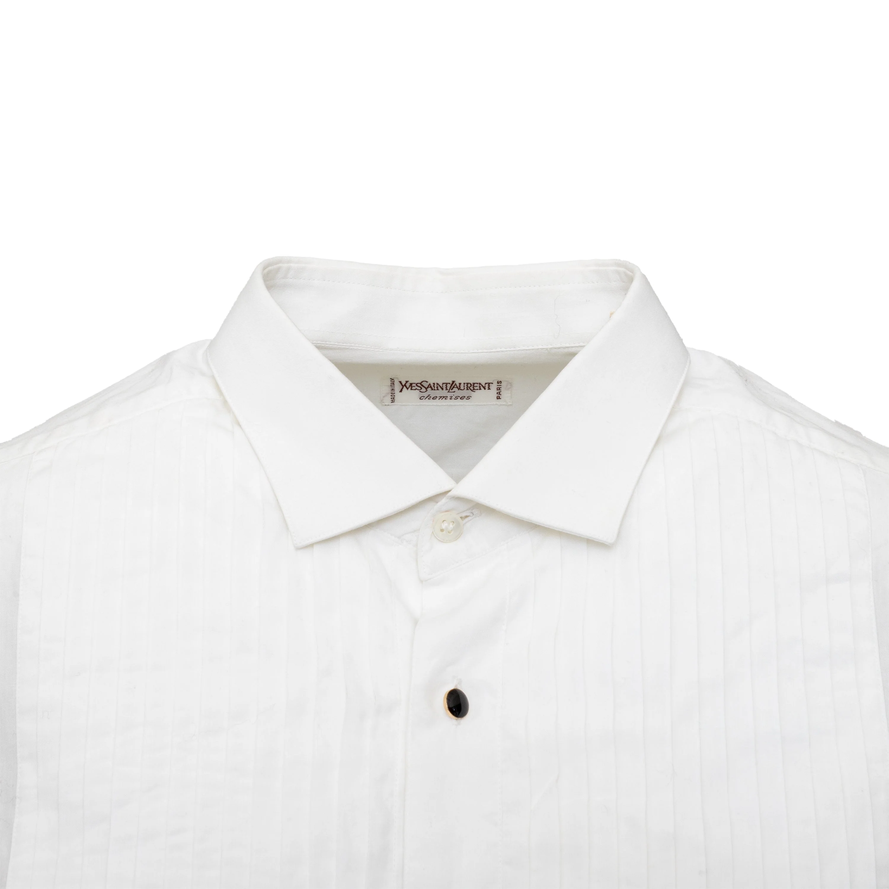 Women's Yves Saint Laurent Tuxedo Shirt - '10s - Image 4