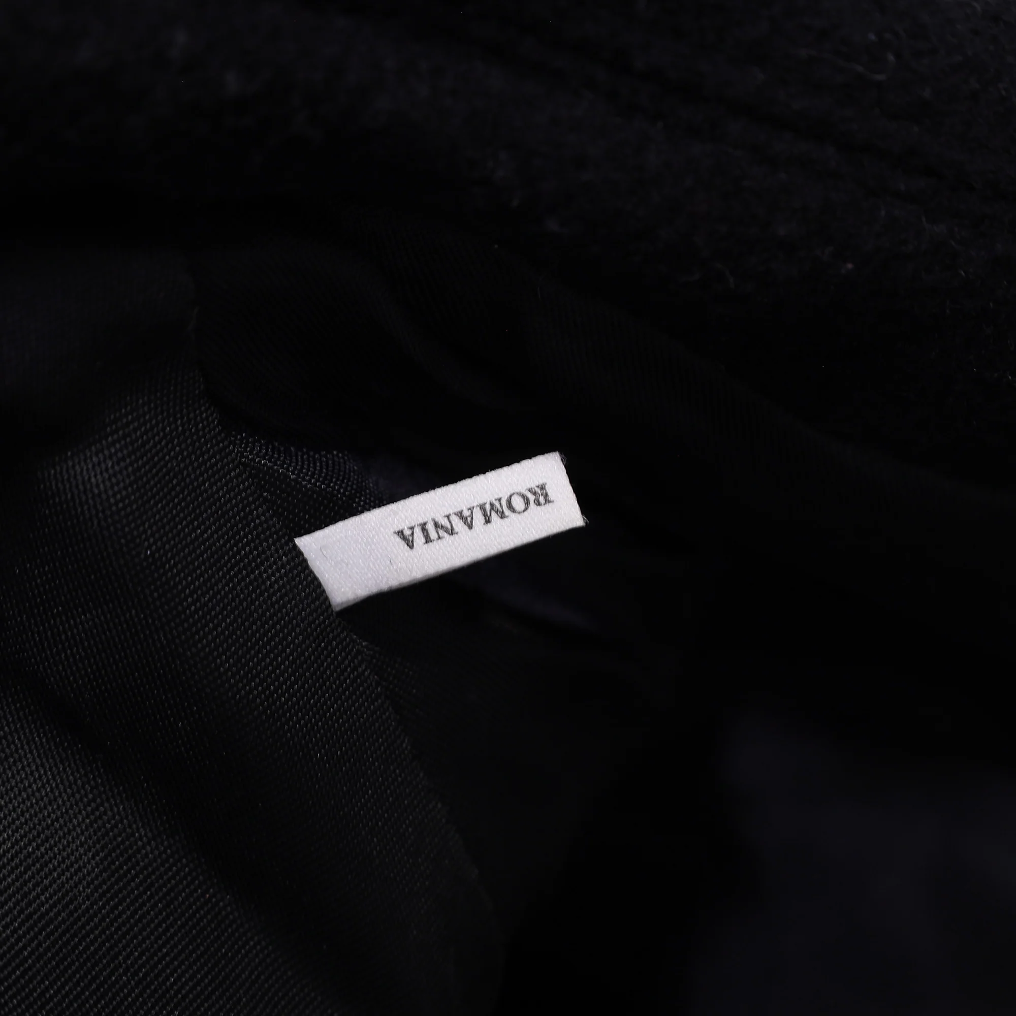 Men's Sandro Paris Coat in Black Wool and Cashmere - Image 6