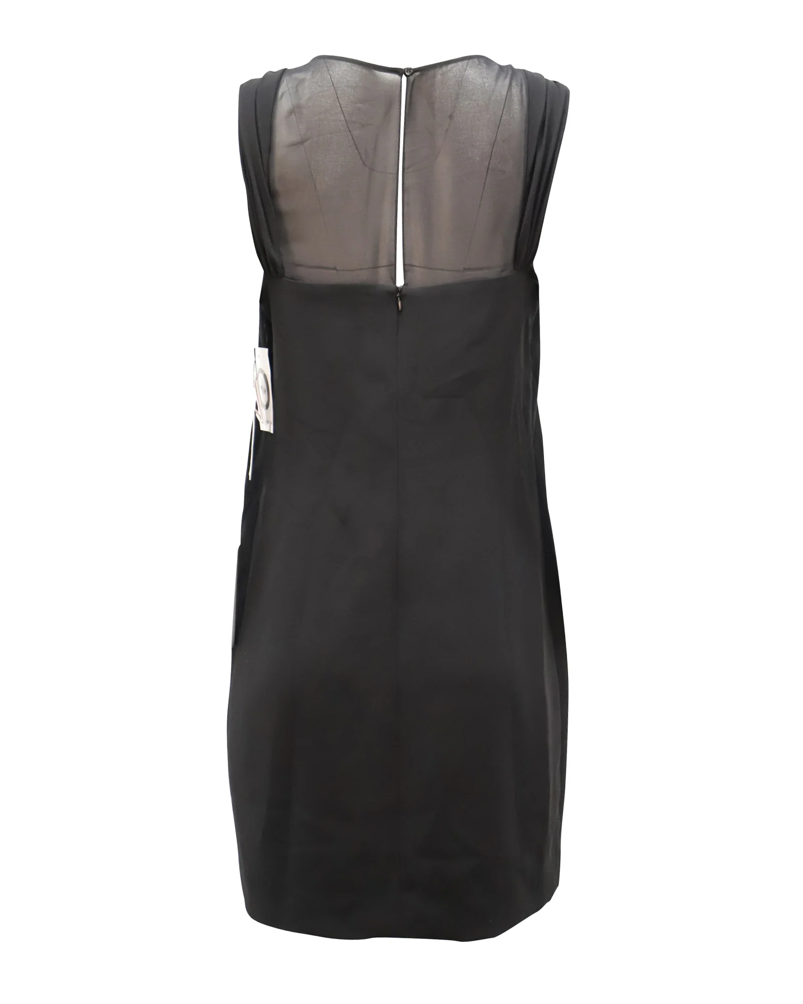 Women's Sandro Paris Rialto Mini Dress in Black Polyester - Image 3