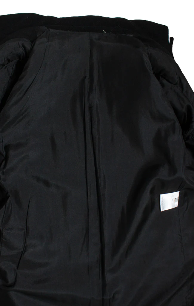 Women's Stella Mccartney, cashmere wool coat in black - Image 9