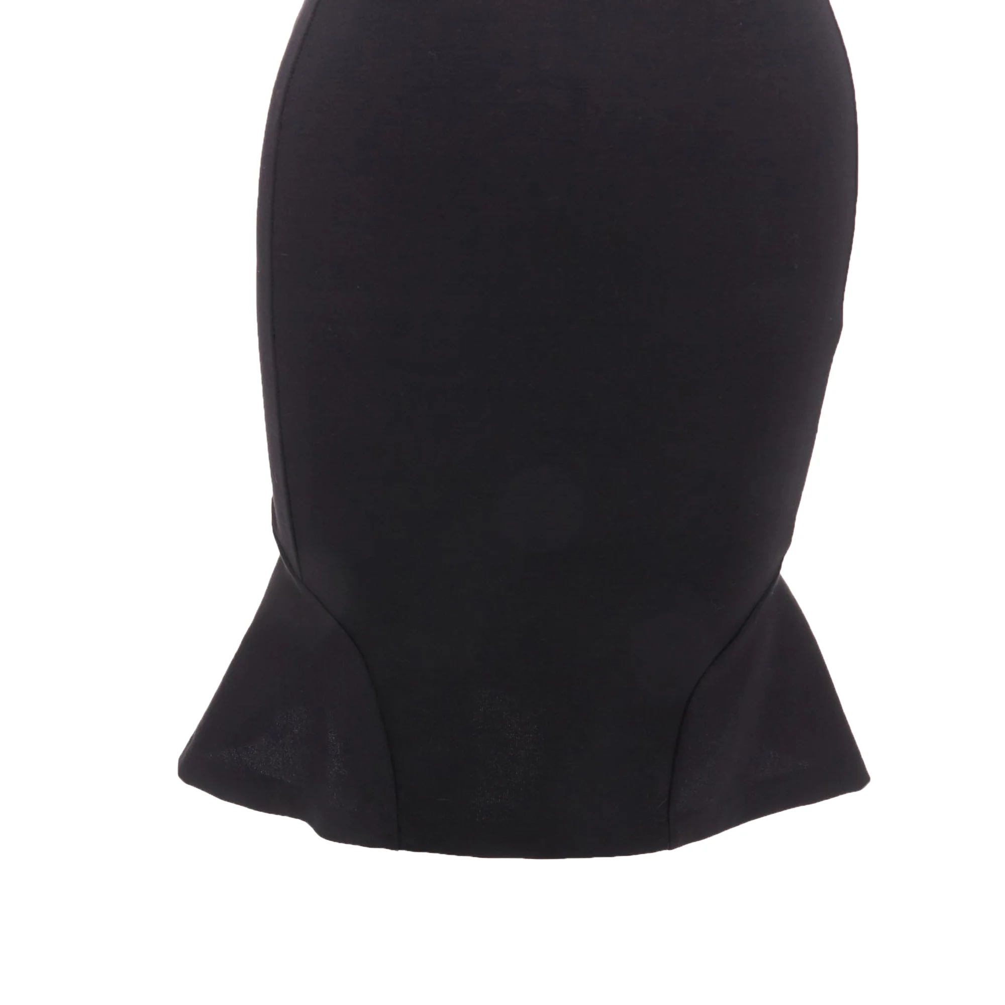 Women's Stella McCartney cotton blend kick flare hem fitted dress - Image 2