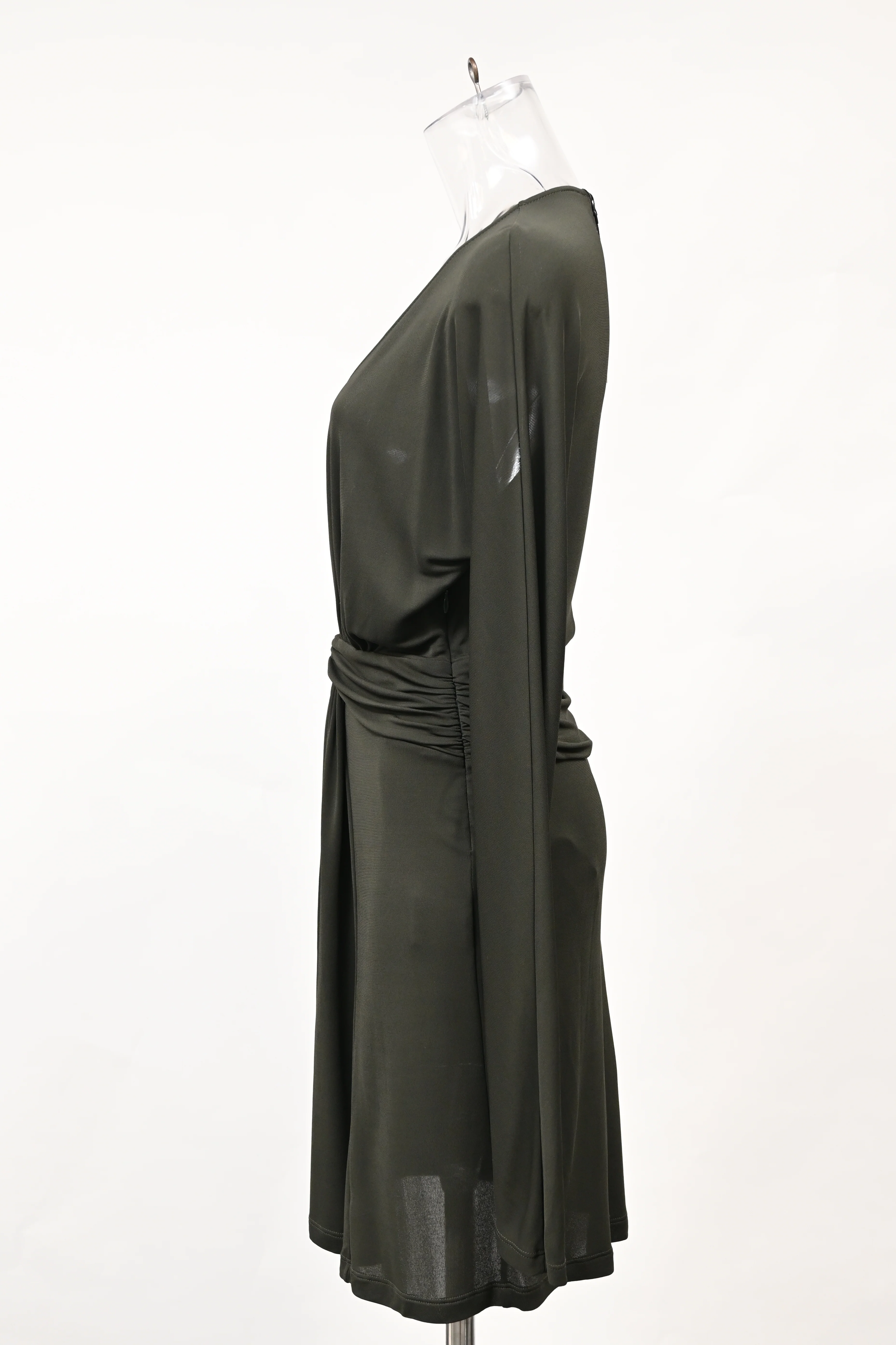 Women's Stella McCartney Jersey Dress in Green Polyester - Image 7