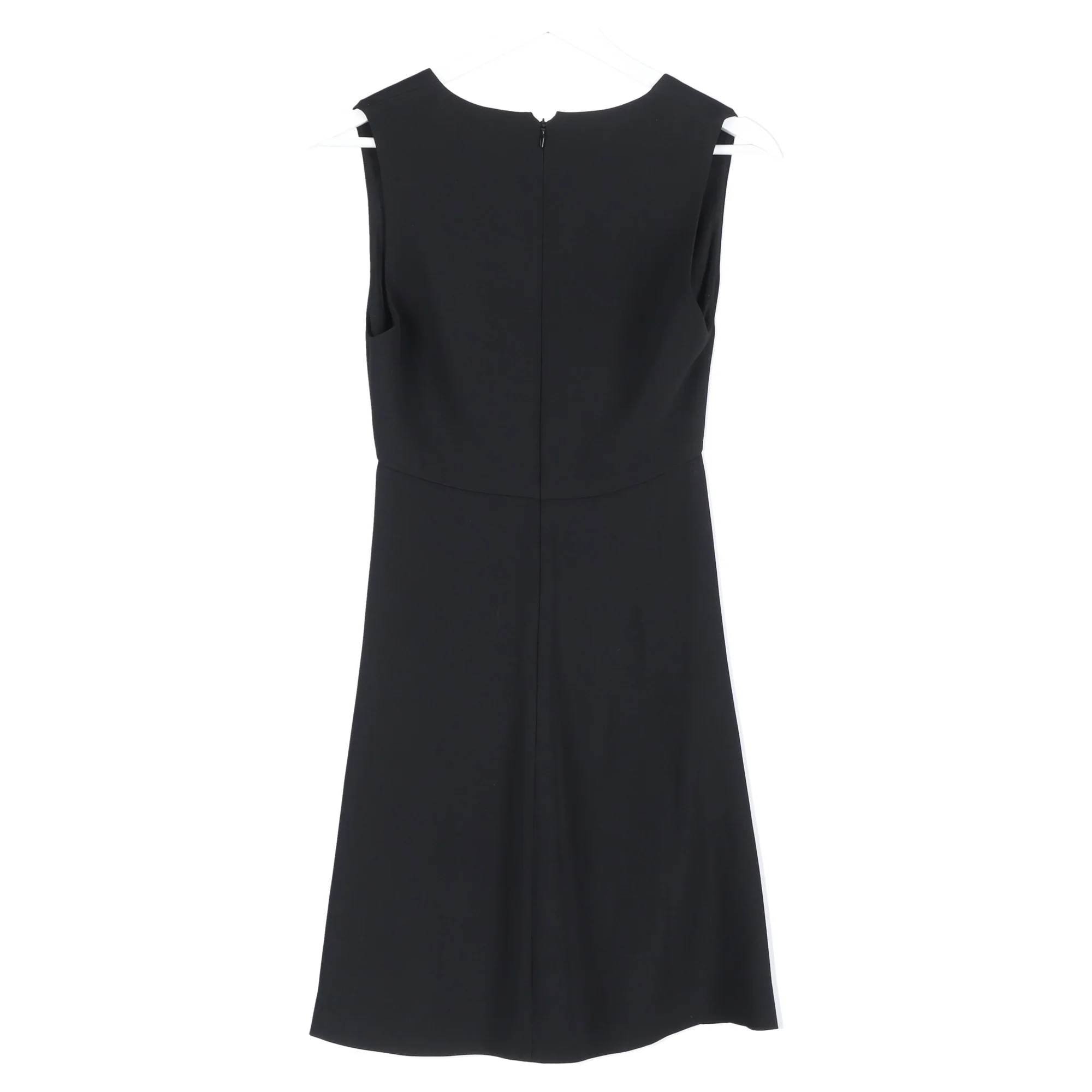 Women's  Stella Mccartney Plunge Neckline Mini Dress in Black Viscose - Image 5
