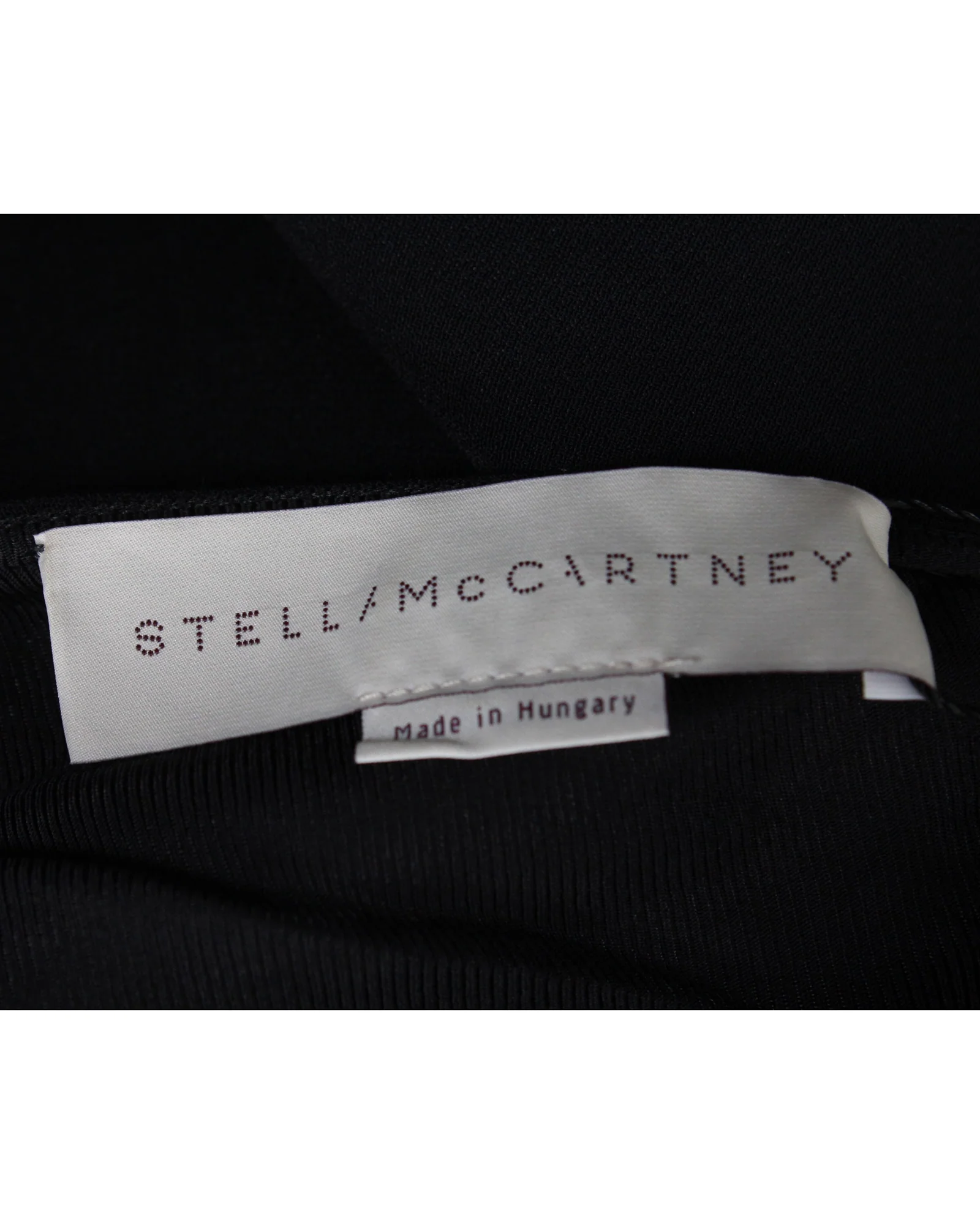Women's Stella McCartney V-neck Midi Dress in Black Viscose - Image 5