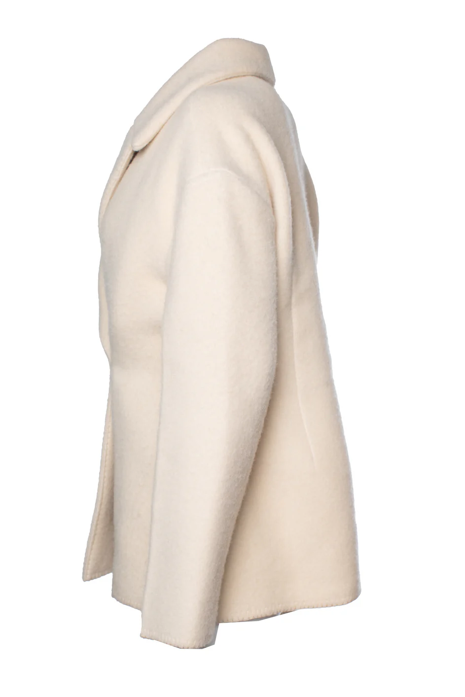 Women's The Row, Azzedina beige wool jacket with hidden closure - Image 2