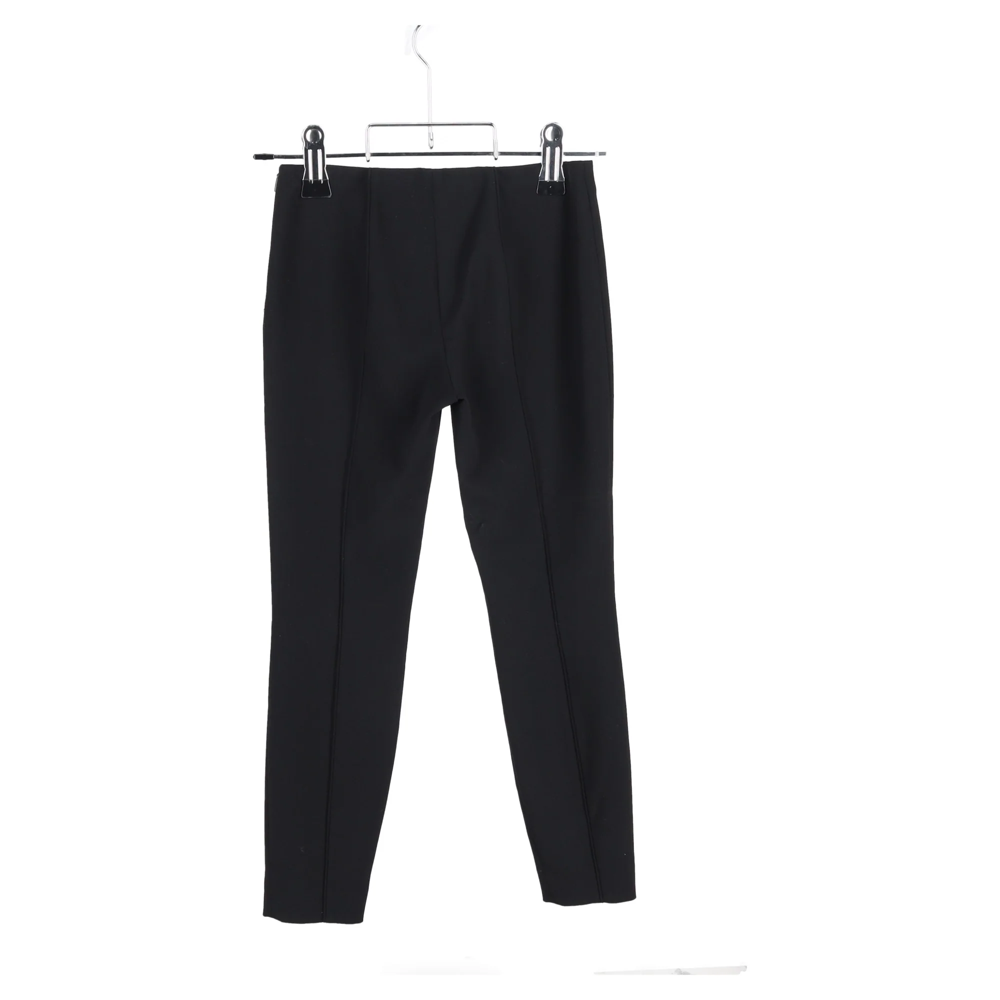Women's The Row Trousers in Black Wool - Image 5