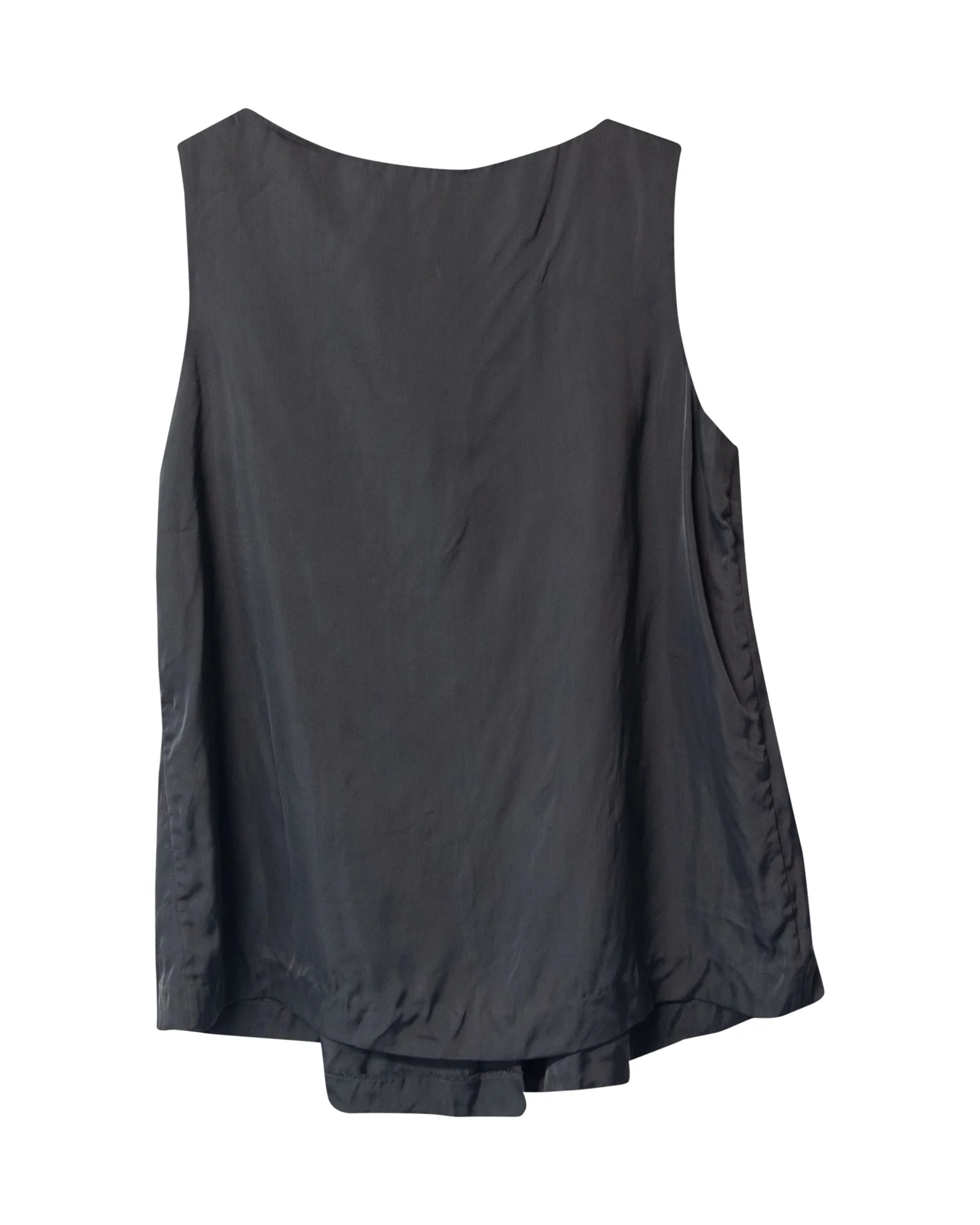 Women's Theory Kana Sleeveless Blouse in Grey Viscose - Image 5