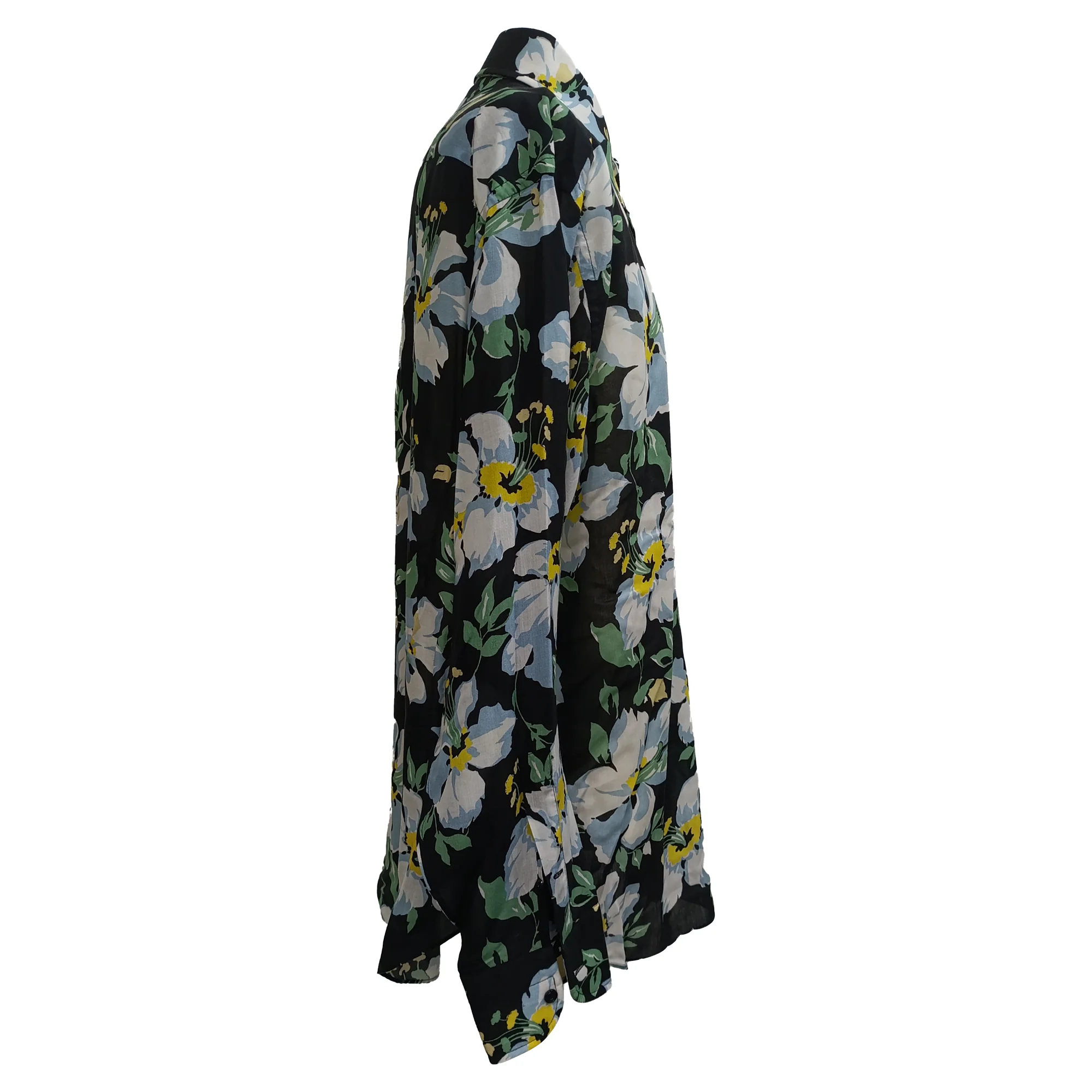 Men's Tom Ford Button-Down Shirt in Floral Print Lyocell - Image 2