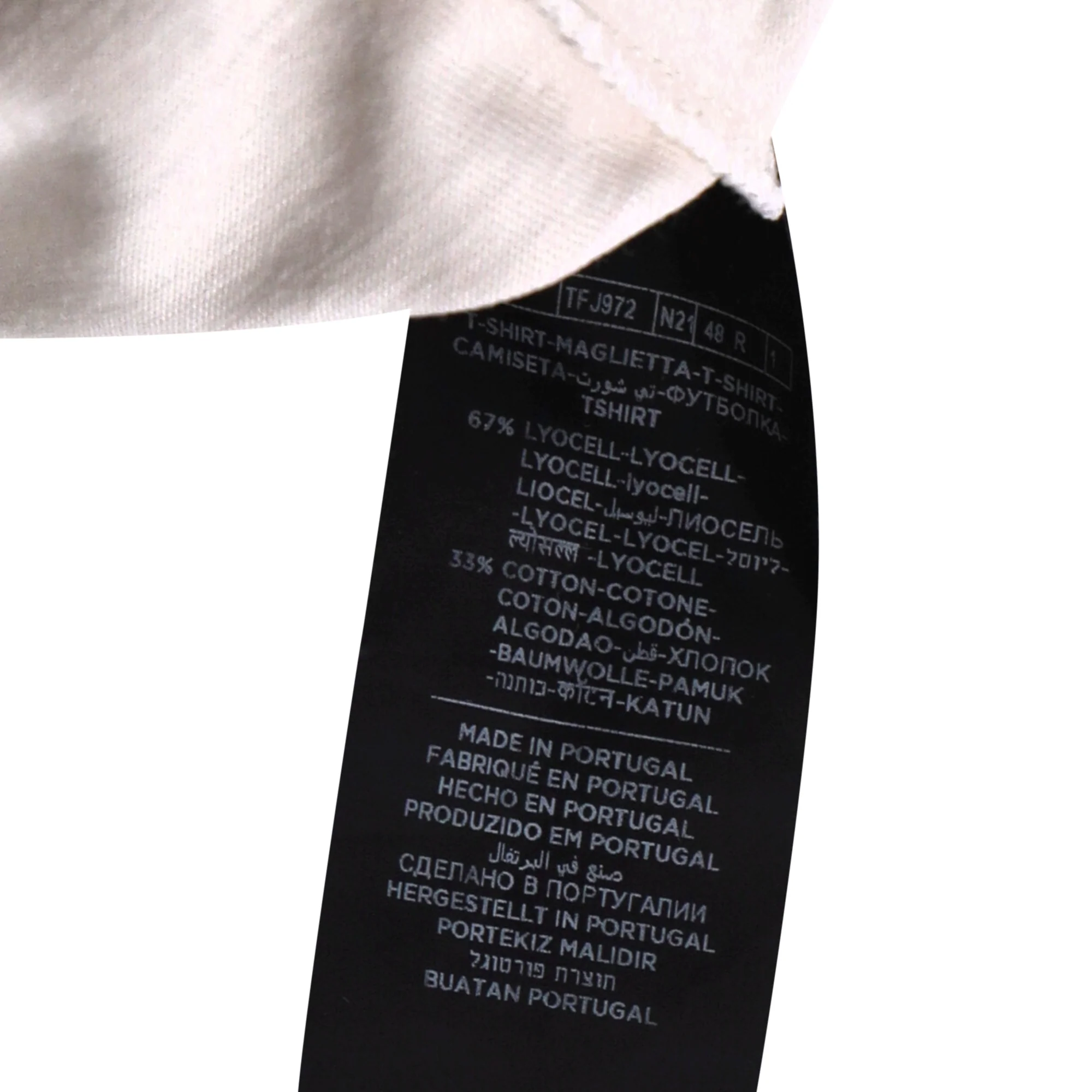 Men's Tom Ford Crewneck Long-Sleeve T-Shirt in White Lyocell - Image 6