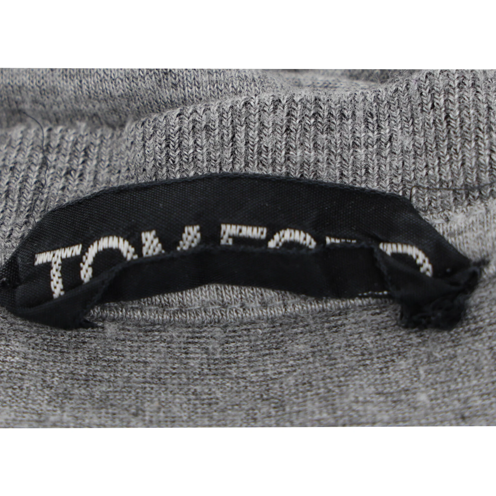 Men's Tom Ford Henley T-shirt in Grey Viscose - Image 4