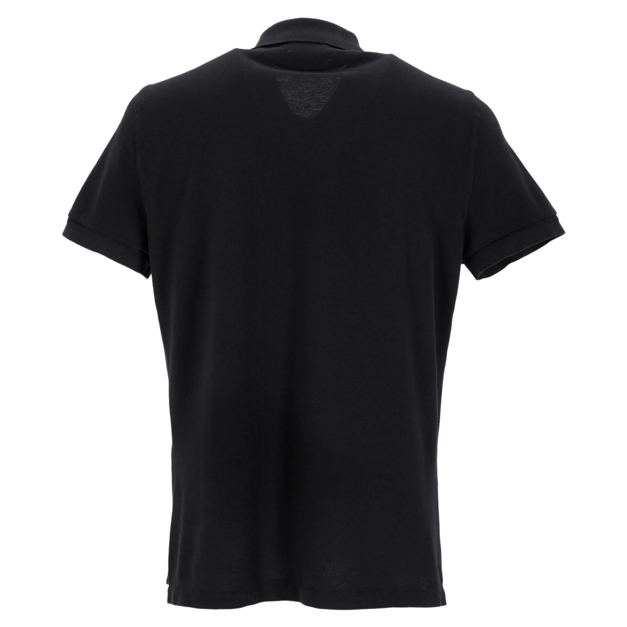 Men's Tom Ford Polo Shirt in Black Cotton - Image 6