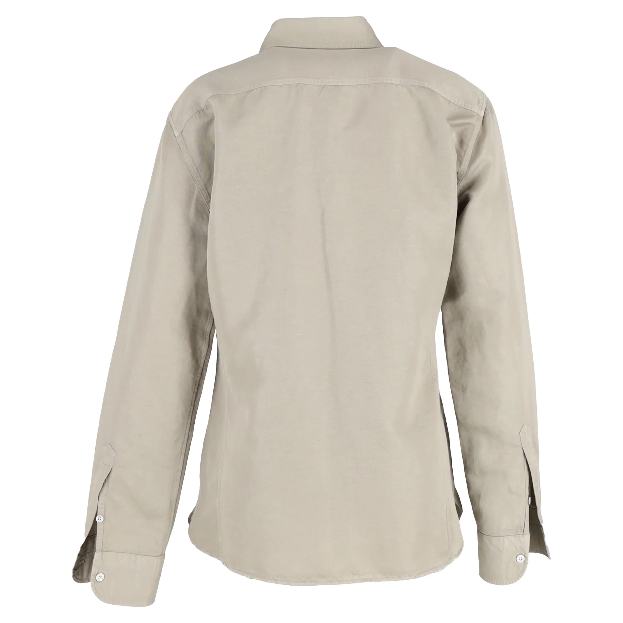 Women's Tom Ford Polo Shirt in Green Cotton - Image 3