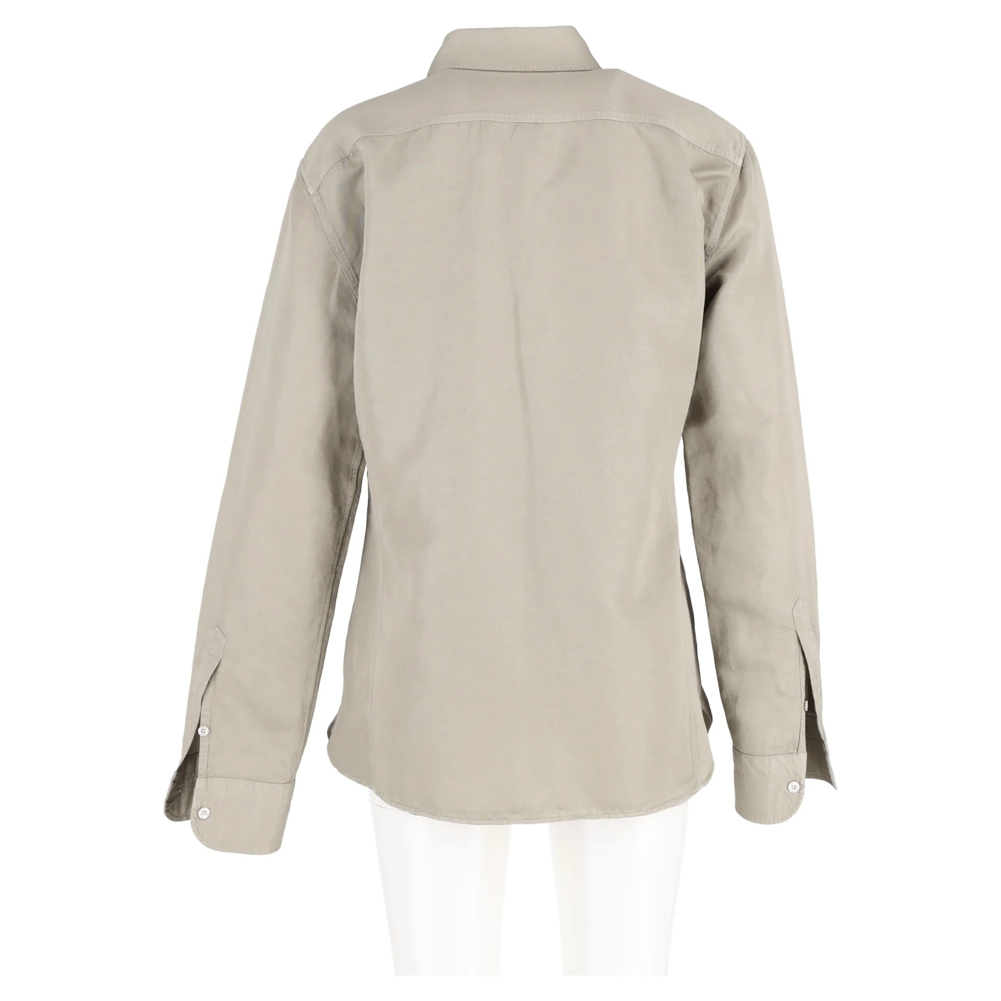 Women's Tom Ford Polo Shirt in Green Cotton - Image 6