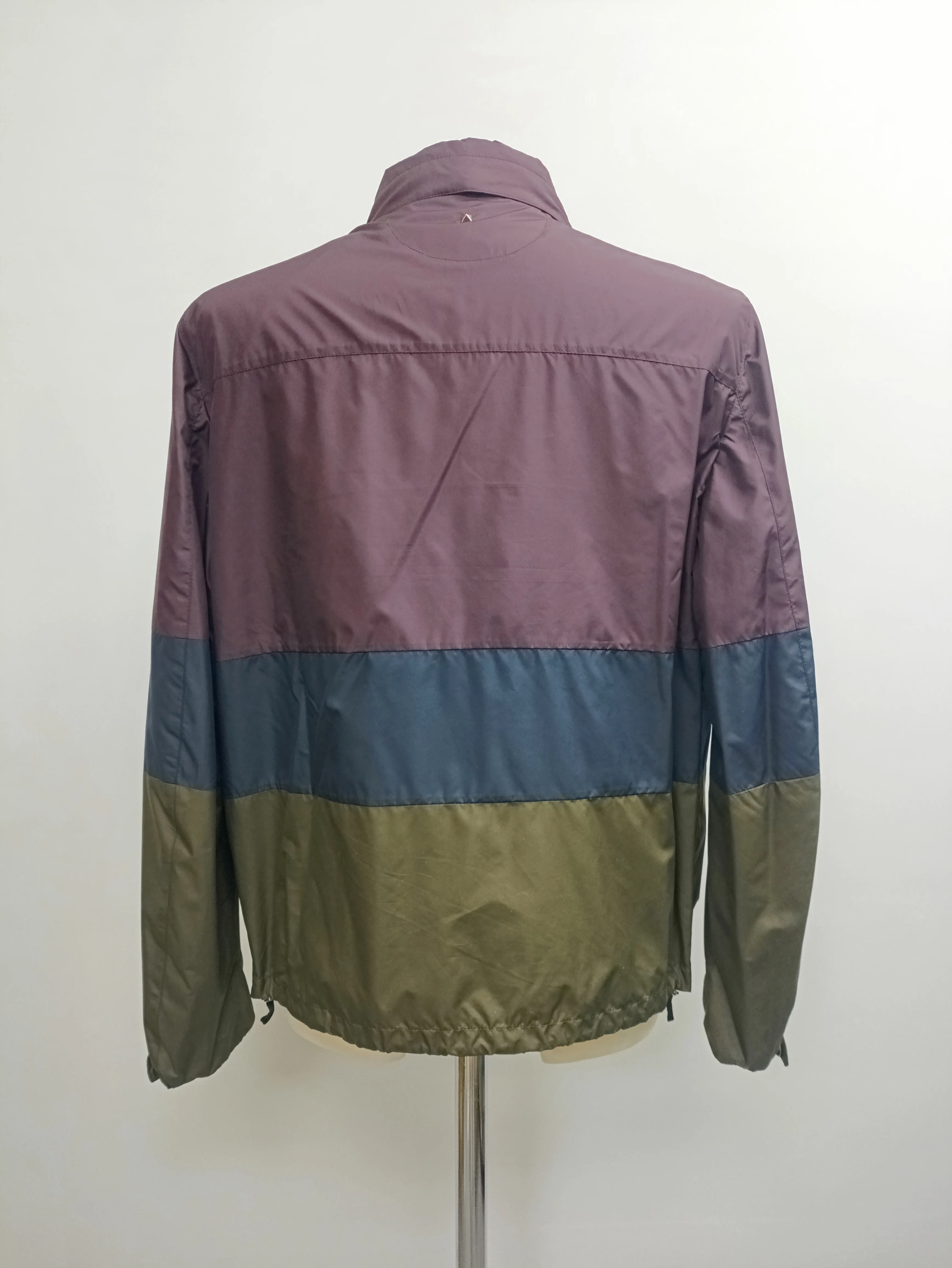 Men's Valentino Garavani Zipped Windbreaker Jacket in Multicolor Polyester - Image 9