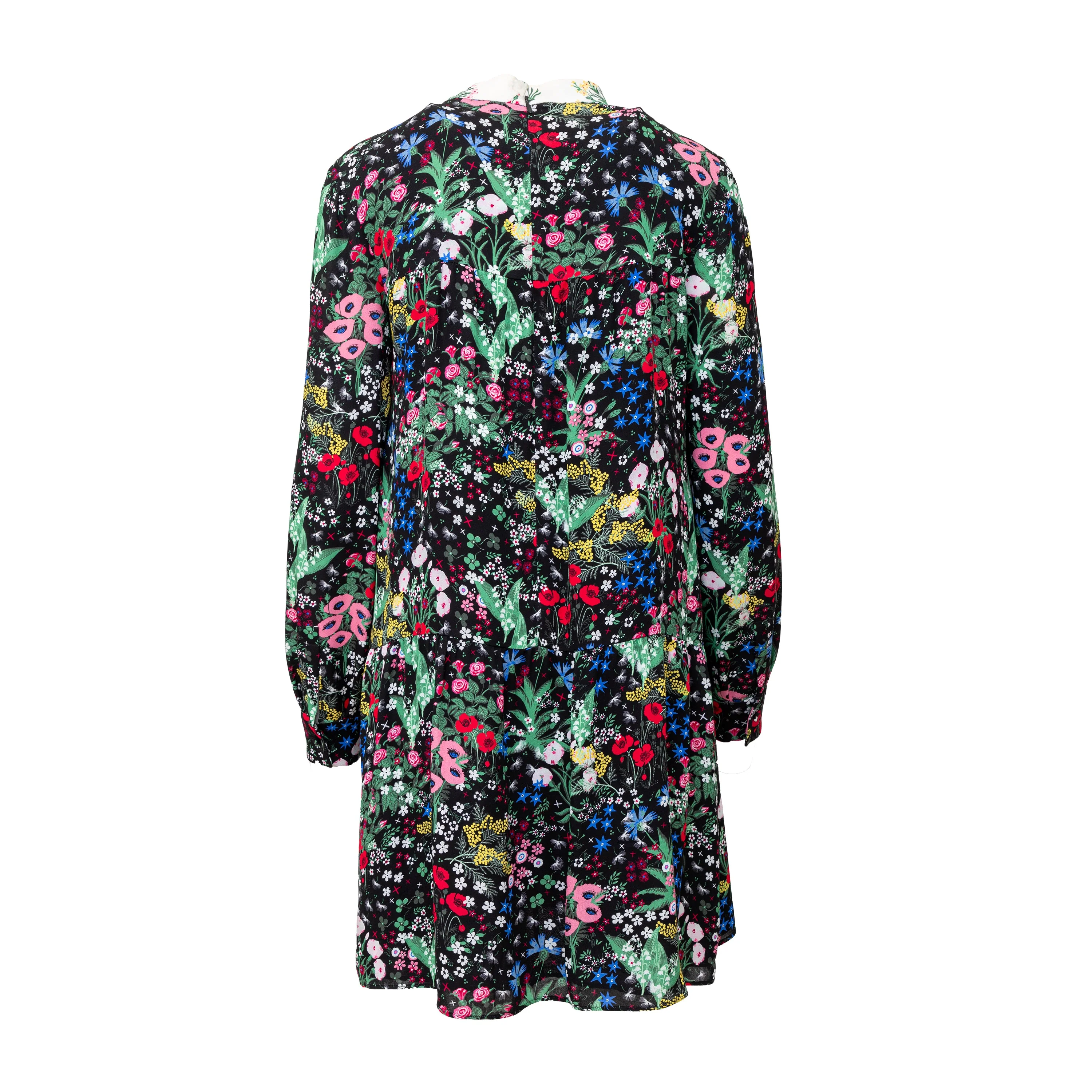 Women's Valentino Floral Print Midi Dress - '10s - Image 3