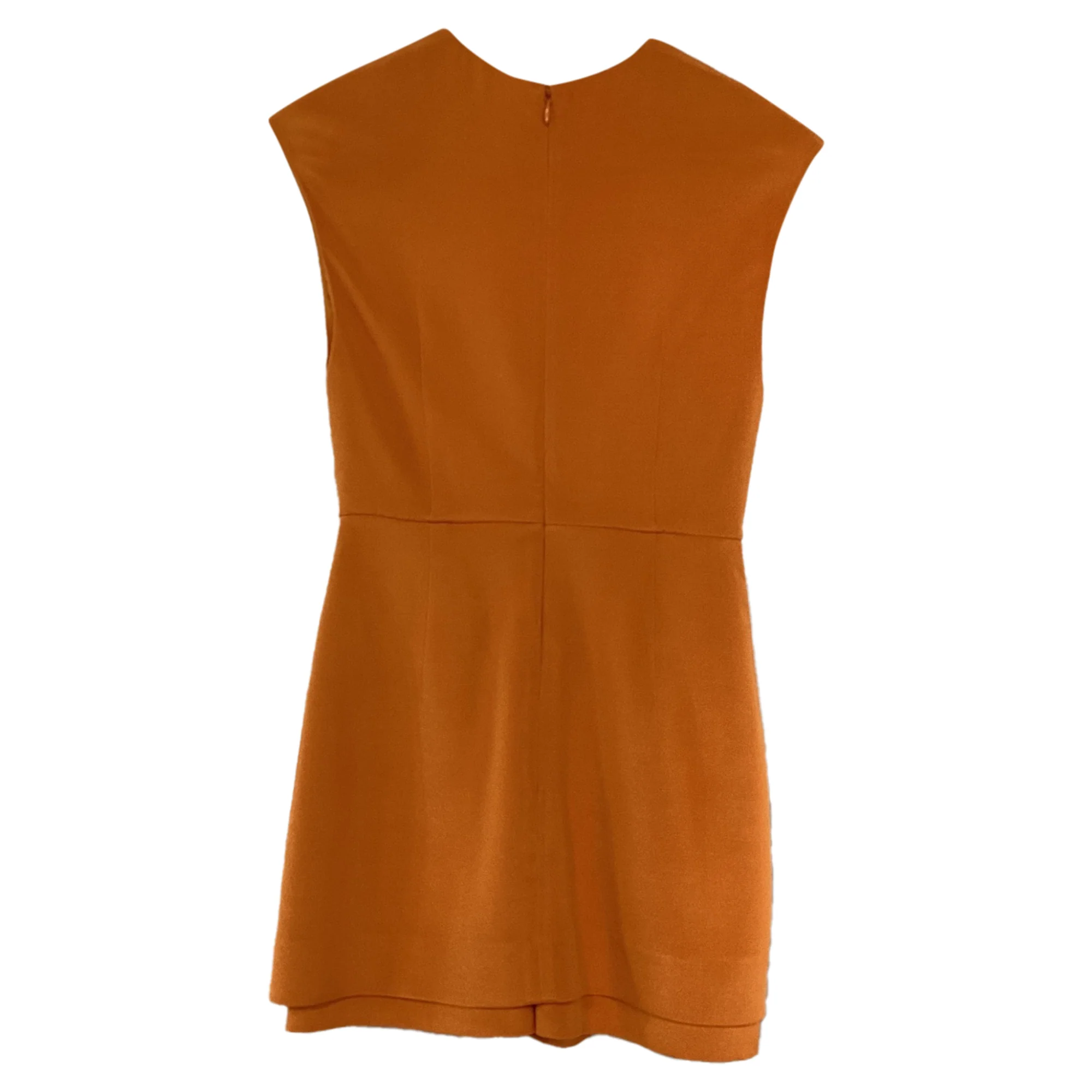 Women's Valentino Garavani Crewneck Rompers in Orange Cotton - Image 2