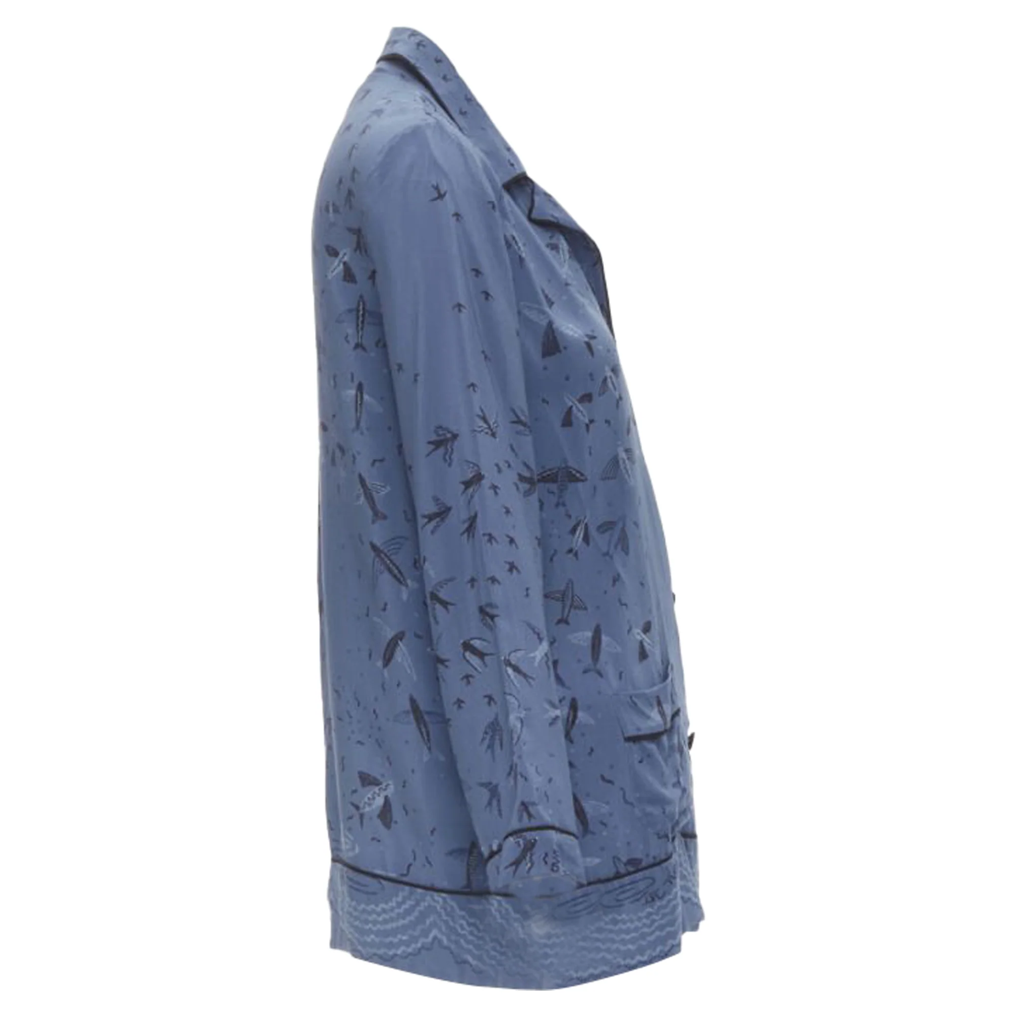 Women's Valentino Garavani Garden of Early Des silk shirt - Image 4