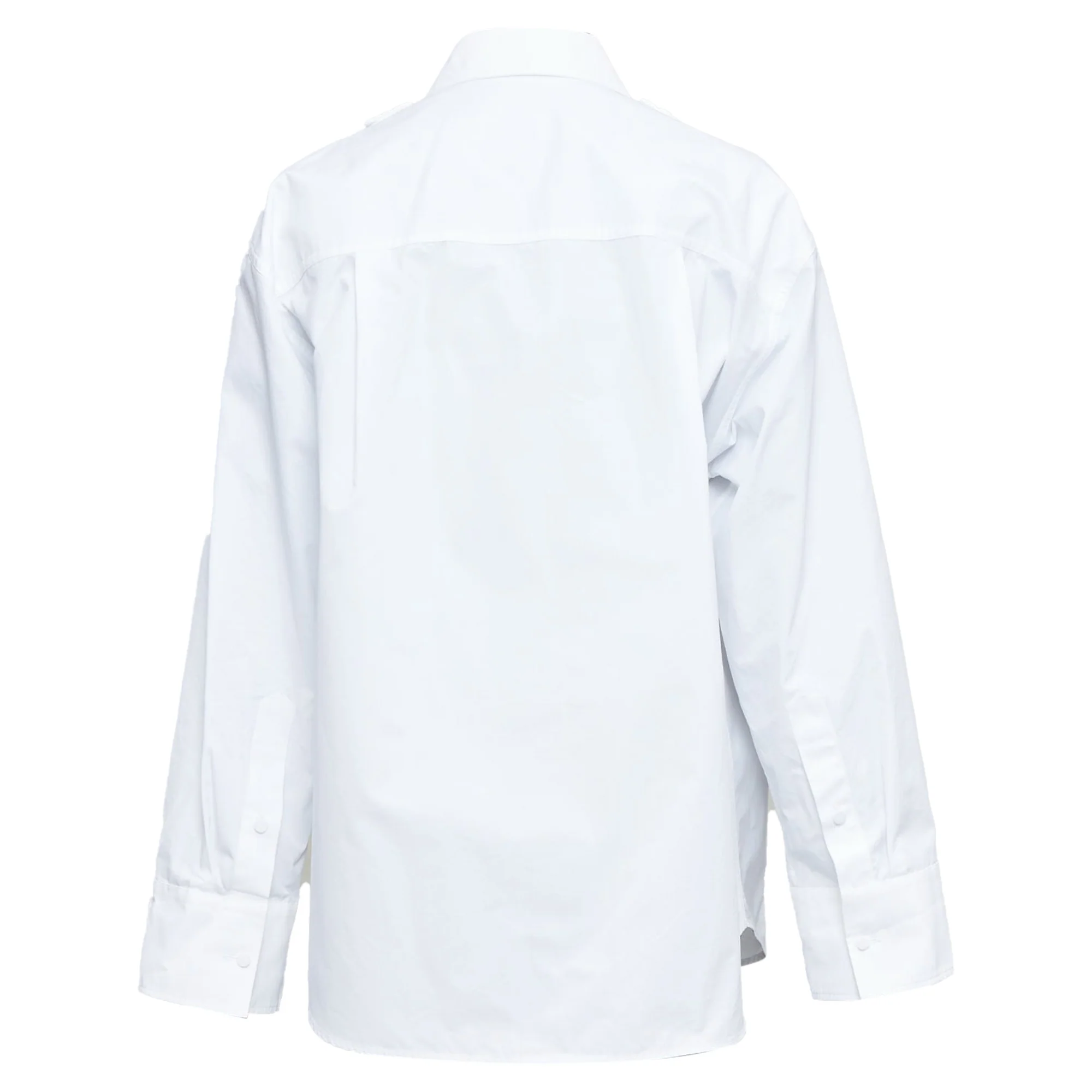 Women's Valentino white floral applique shirt - Image 5
